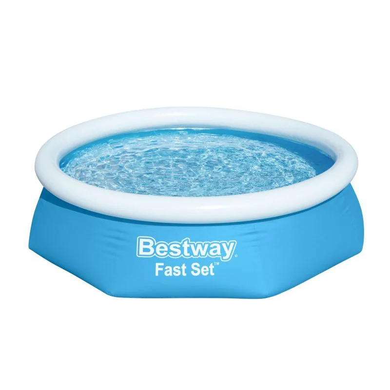Bestway Basen rozporowy Fast Set z pompą filtracyjną 2.44m x 61cm