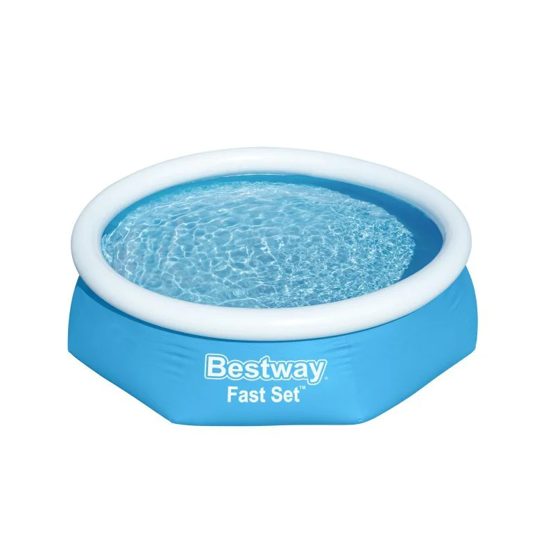 Bestway Basen rozporowy Fast Set z pompą filtracyjną 2.44m x 61cm