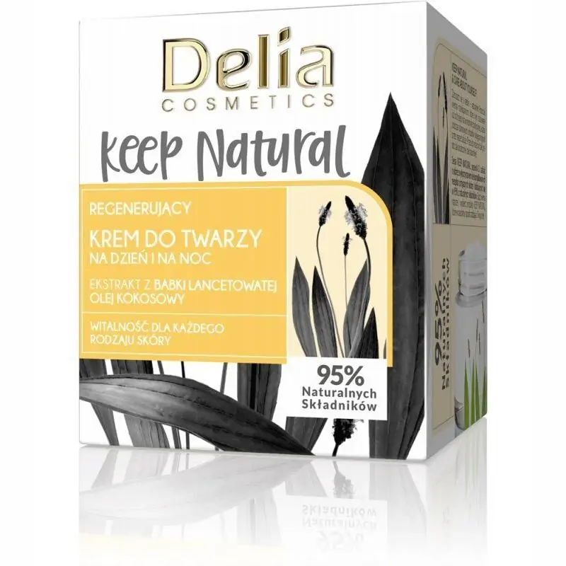 Delia Cosmetics Keep Natural Regenerujący Krem do twarzy na dzień i noc 50ml
