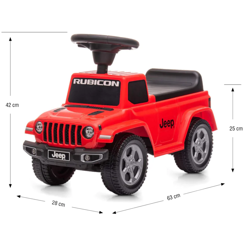 Pojazd Jeep Rubicon Gladiator Red
