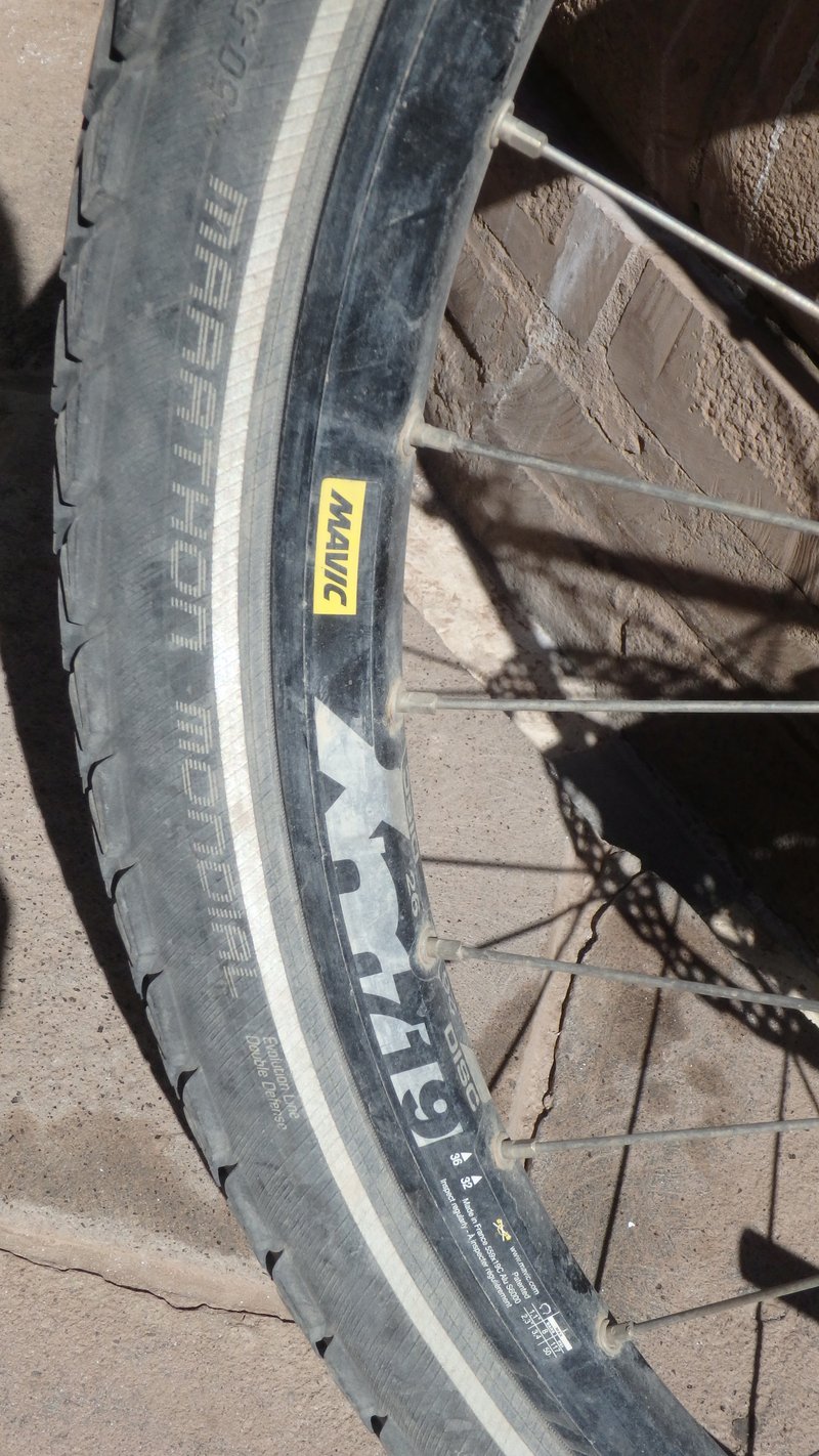 Rim and tire