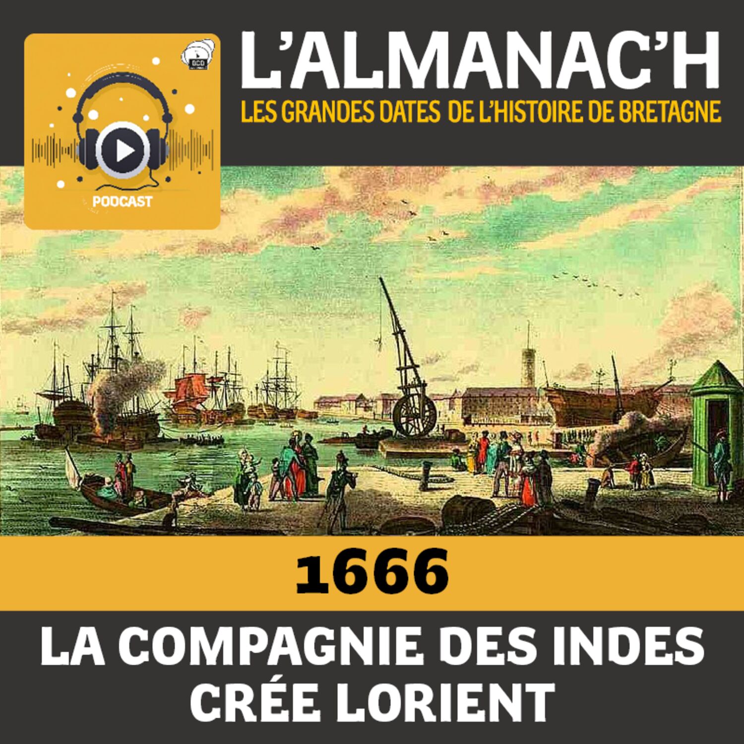 L\'Almanac\'h, les grandes dates de l\'Histoire de Bretagne