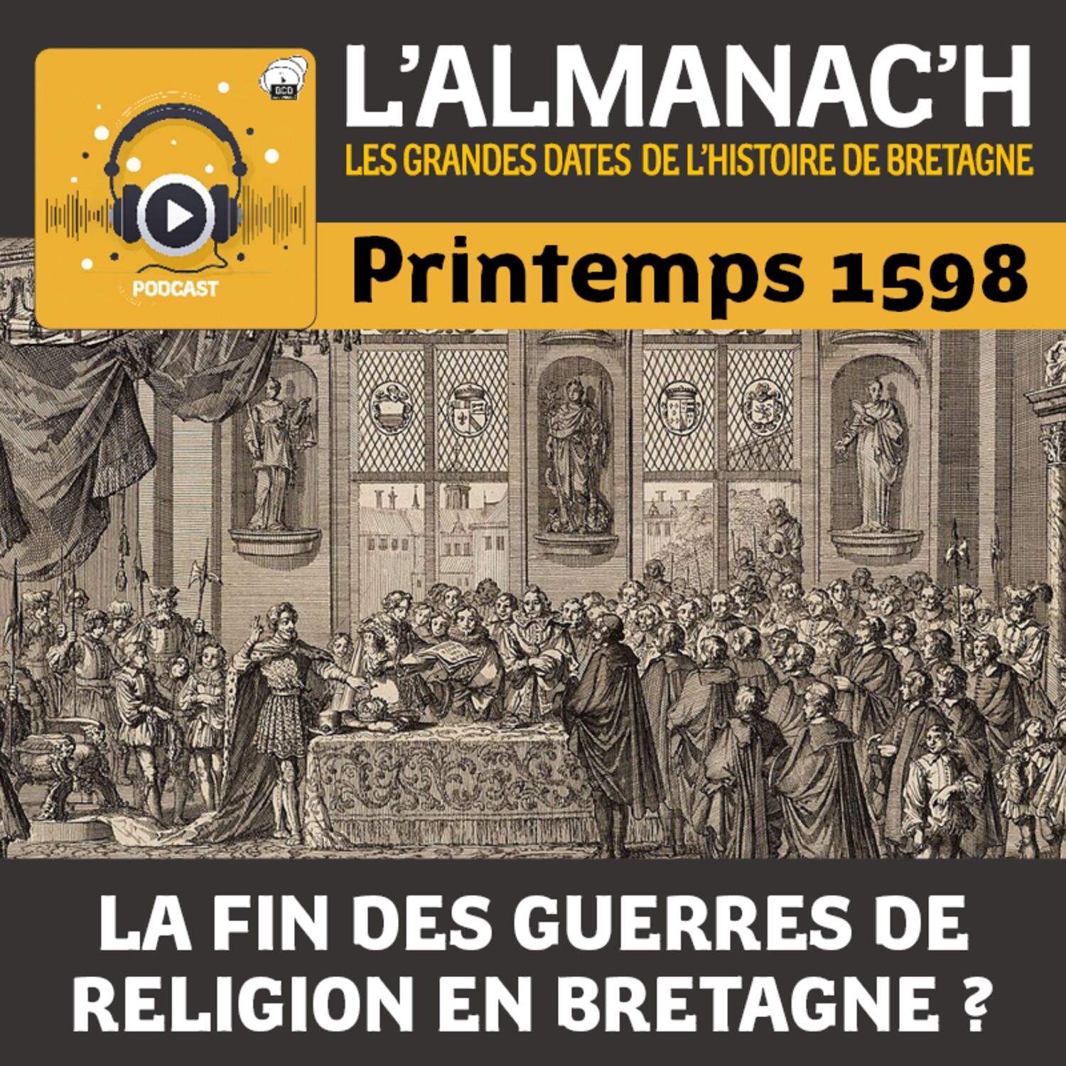 L\'Almanac\'h, les grandes dates de l\'Histoire de Bretagne