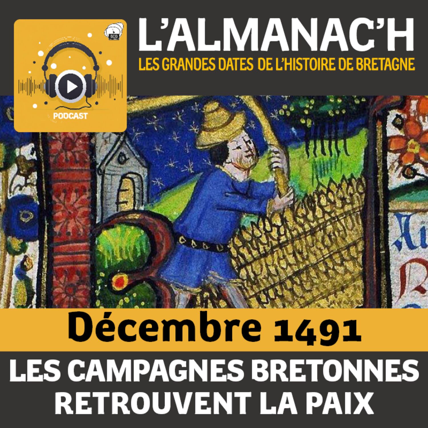 L\'Almanac\'h, les grandes dates de l\'Histoire de Bretagne