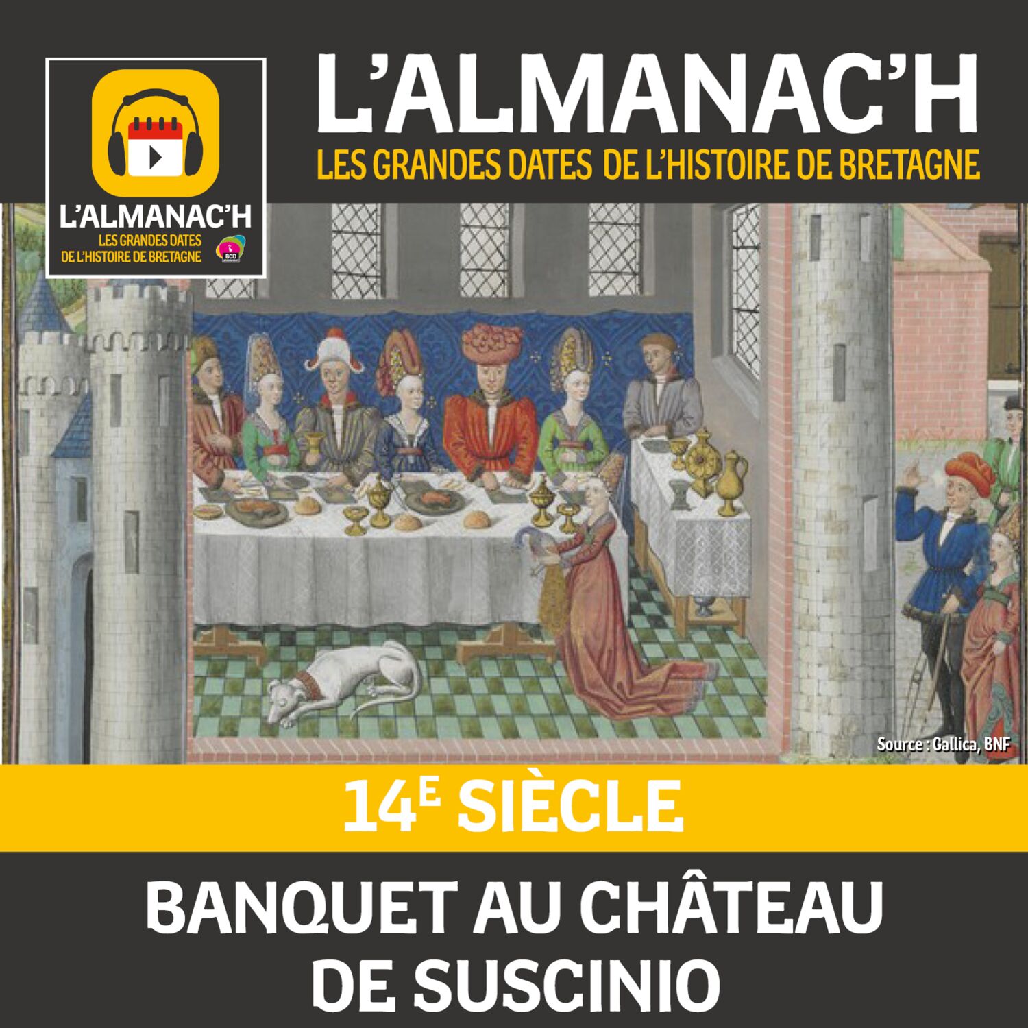 L\'Almanac\'h, les grandes dates de l\'Histoire de Bretagne