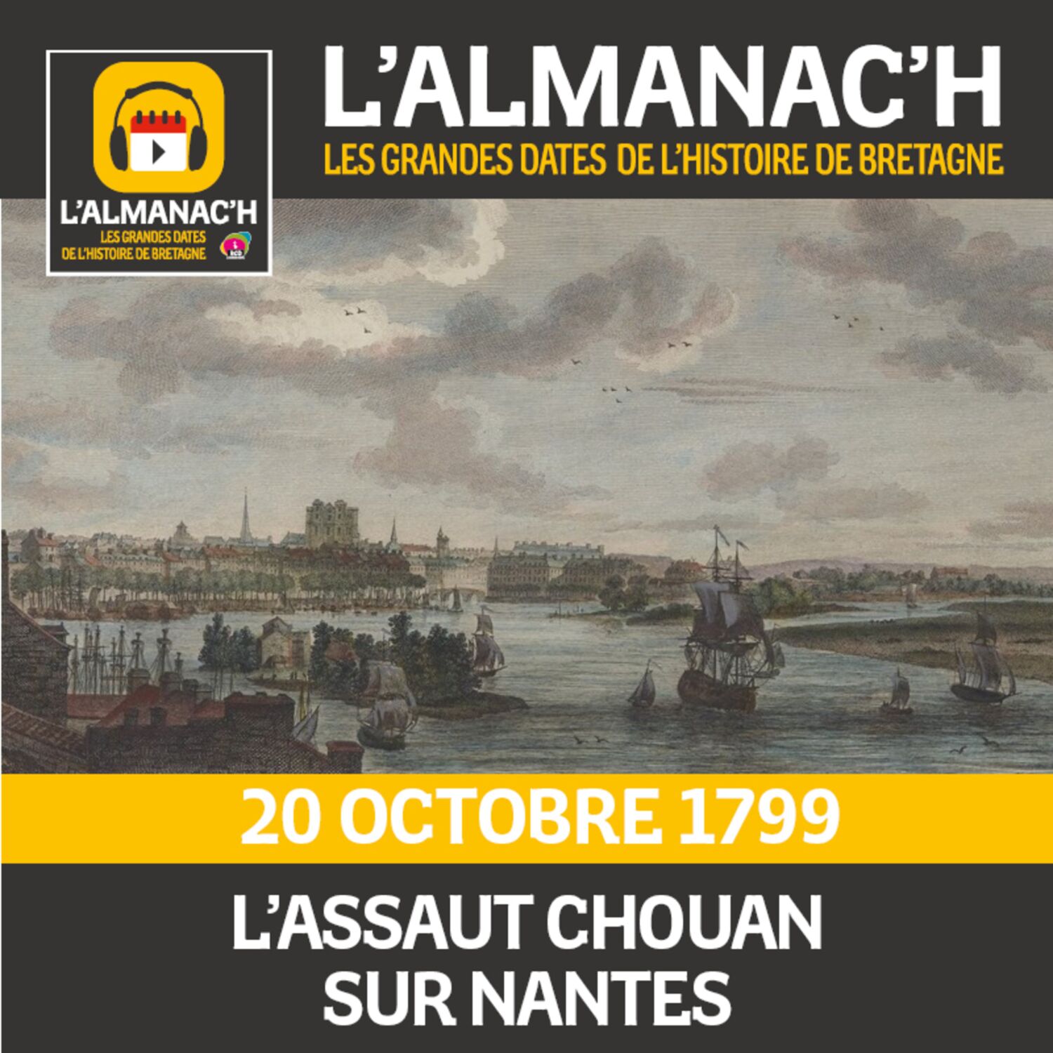 L\'Almanac\'h, les grandes dates de l\'Histoire de Bretagne