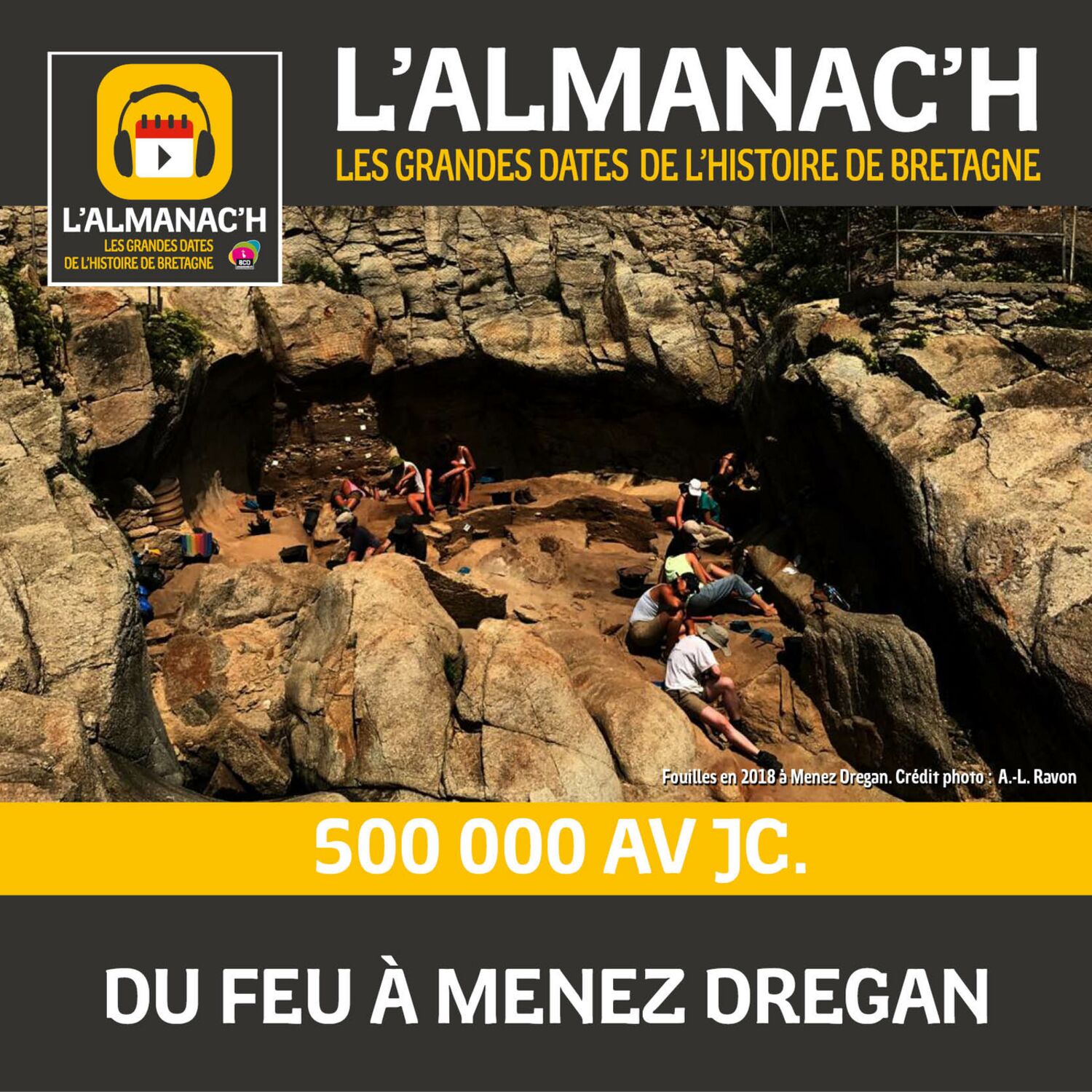 L\'Almanac\'h, les grandes dates de l\'Histoire de Bretagne