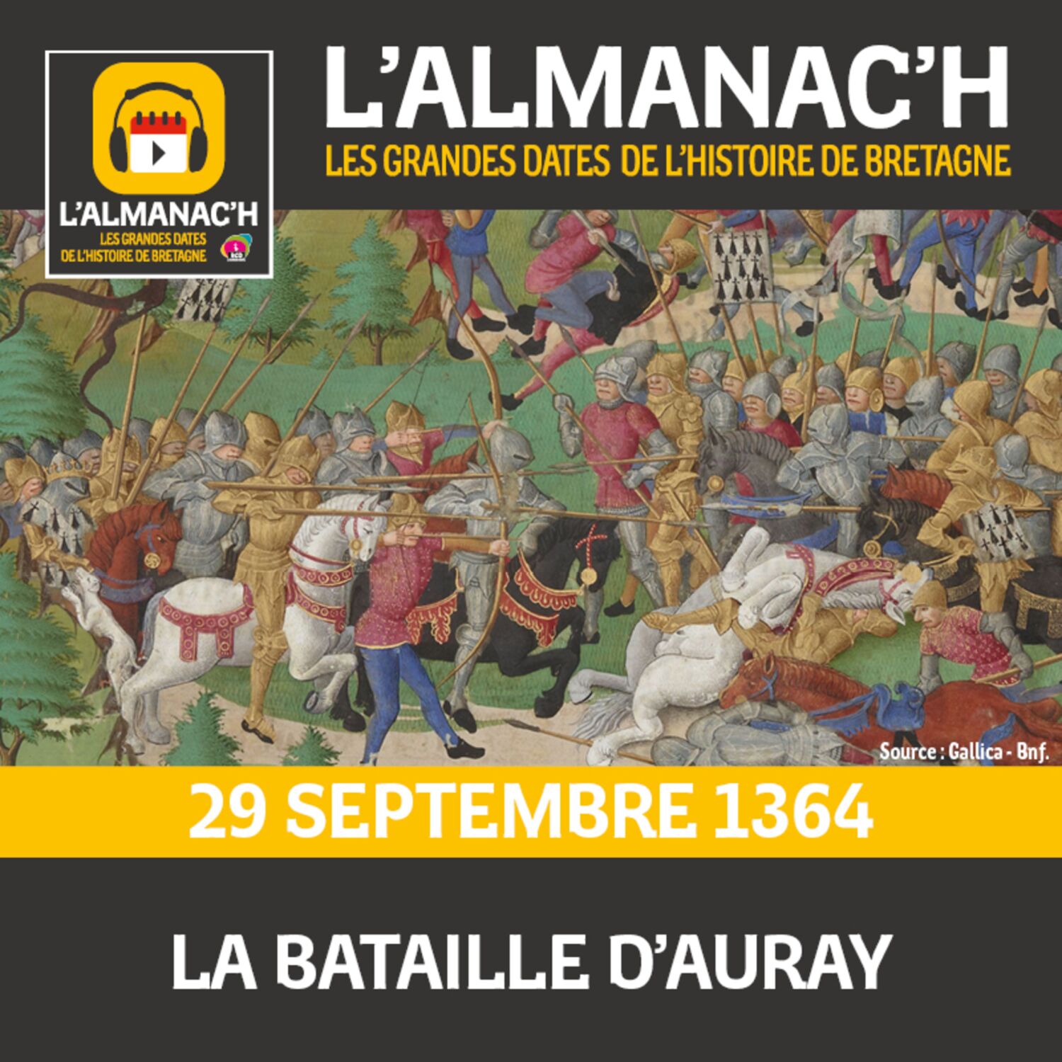 L\'Almanac\'h, les grandes dates de l\'Histoire de Bretagne