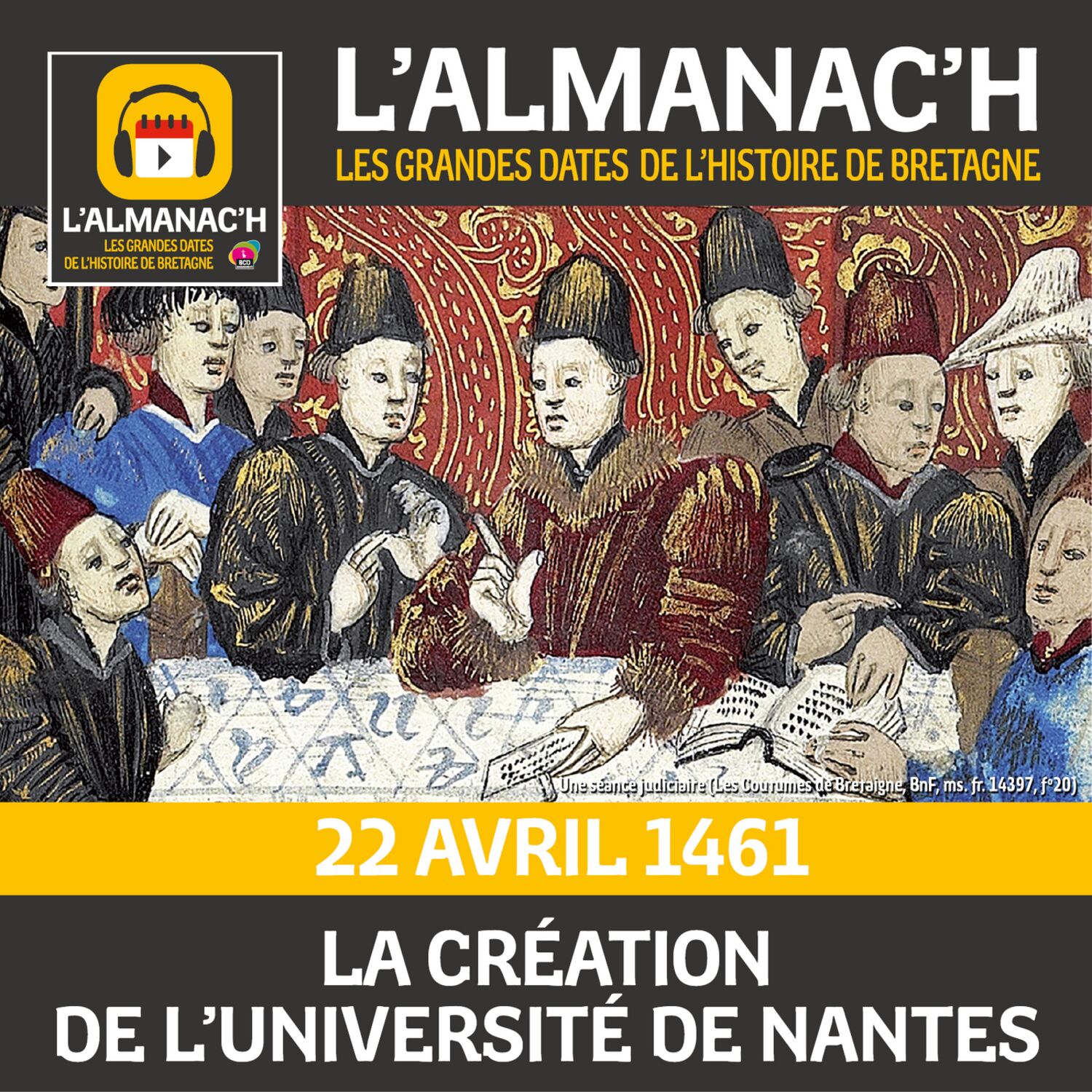 L\'Almanac\'h, les grandes dates de l\'Histoire de Bretagne