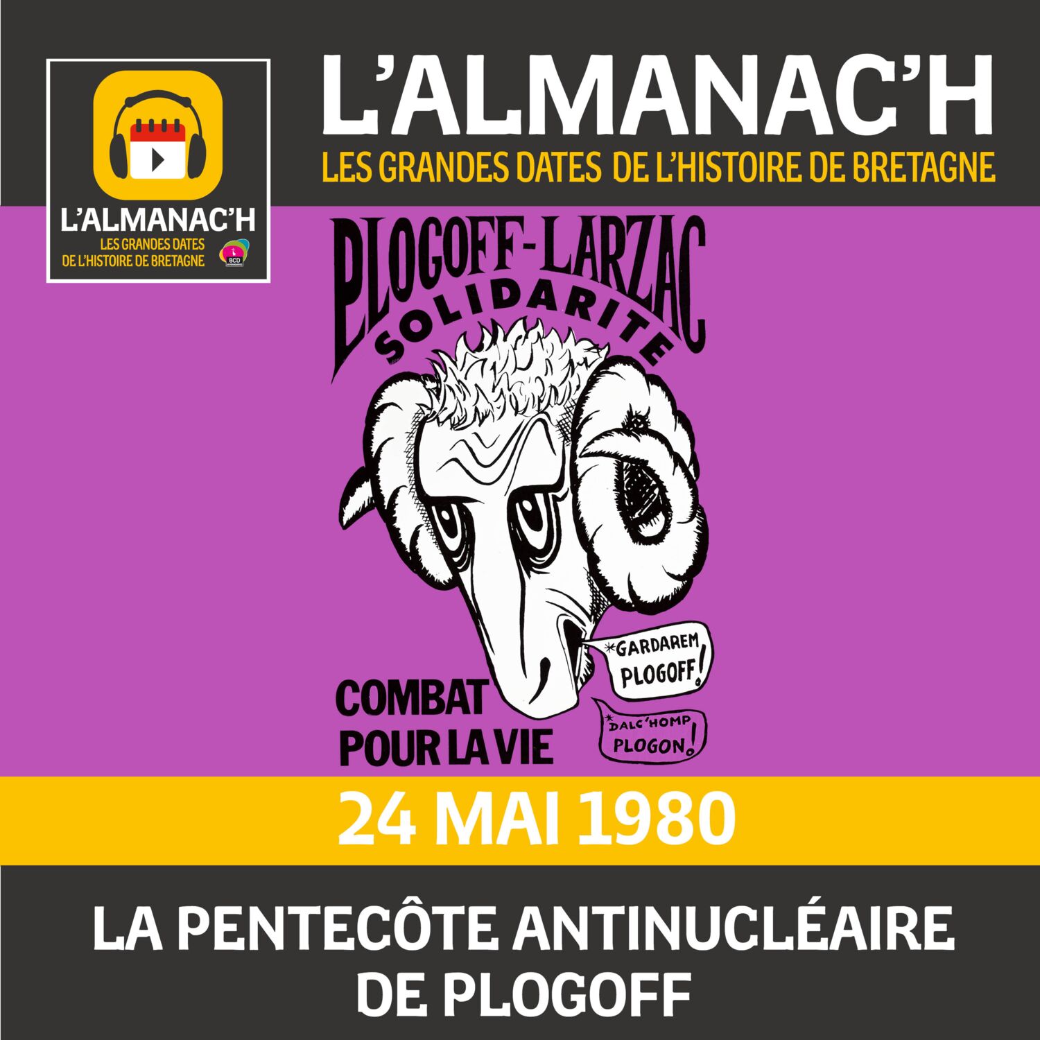 L\'Almanac\'h, les grandes dates de l\'Histoire de Bretagne