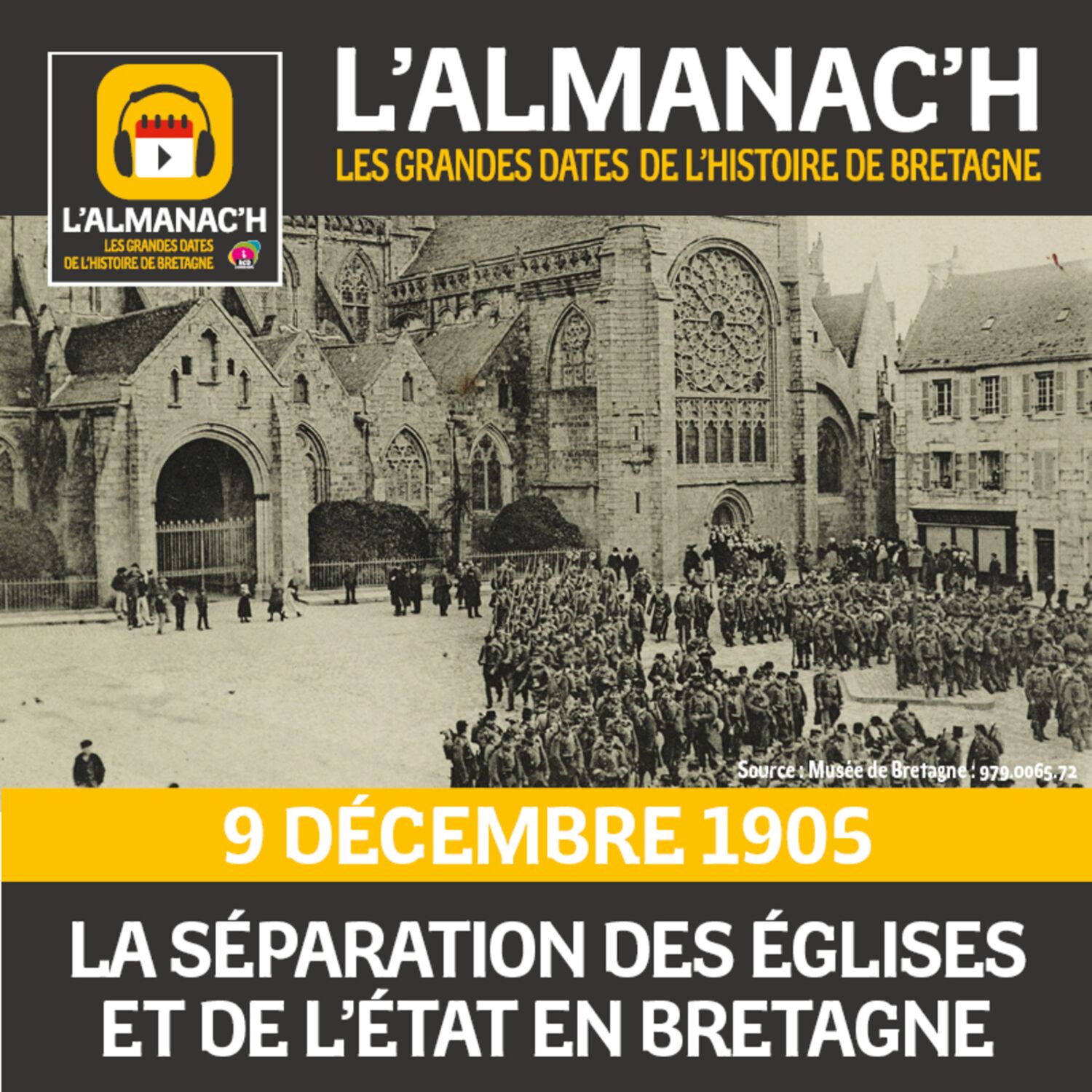 L\'Almanac\'h, les grandes dates de l\'Histoire de Bretagne