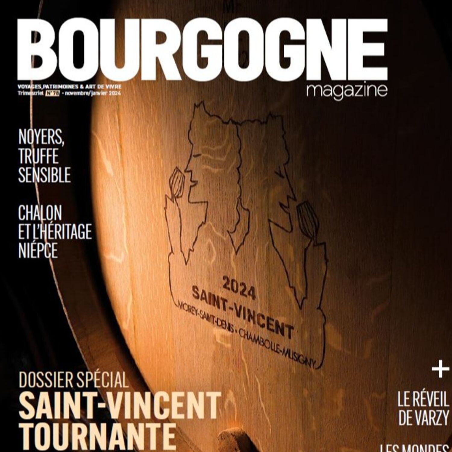 La Saint-Vincent tournante à la Une de Bourgogne magazine