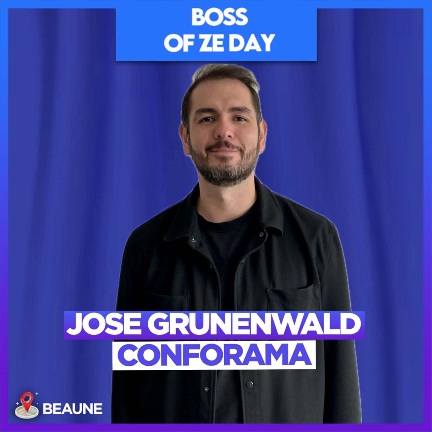 José Grunenwald, Conforama Beaune.