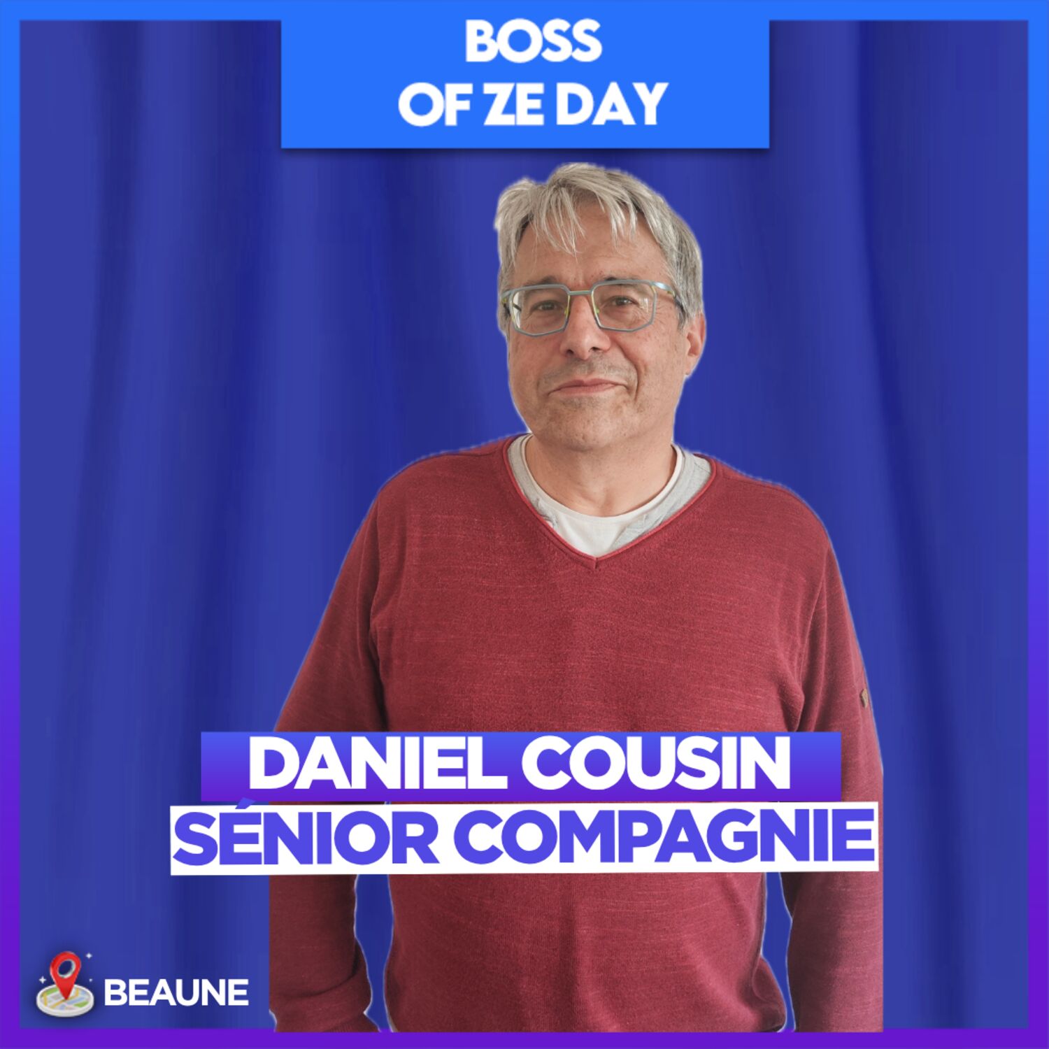Daniel Cousin, Senior Compagnie