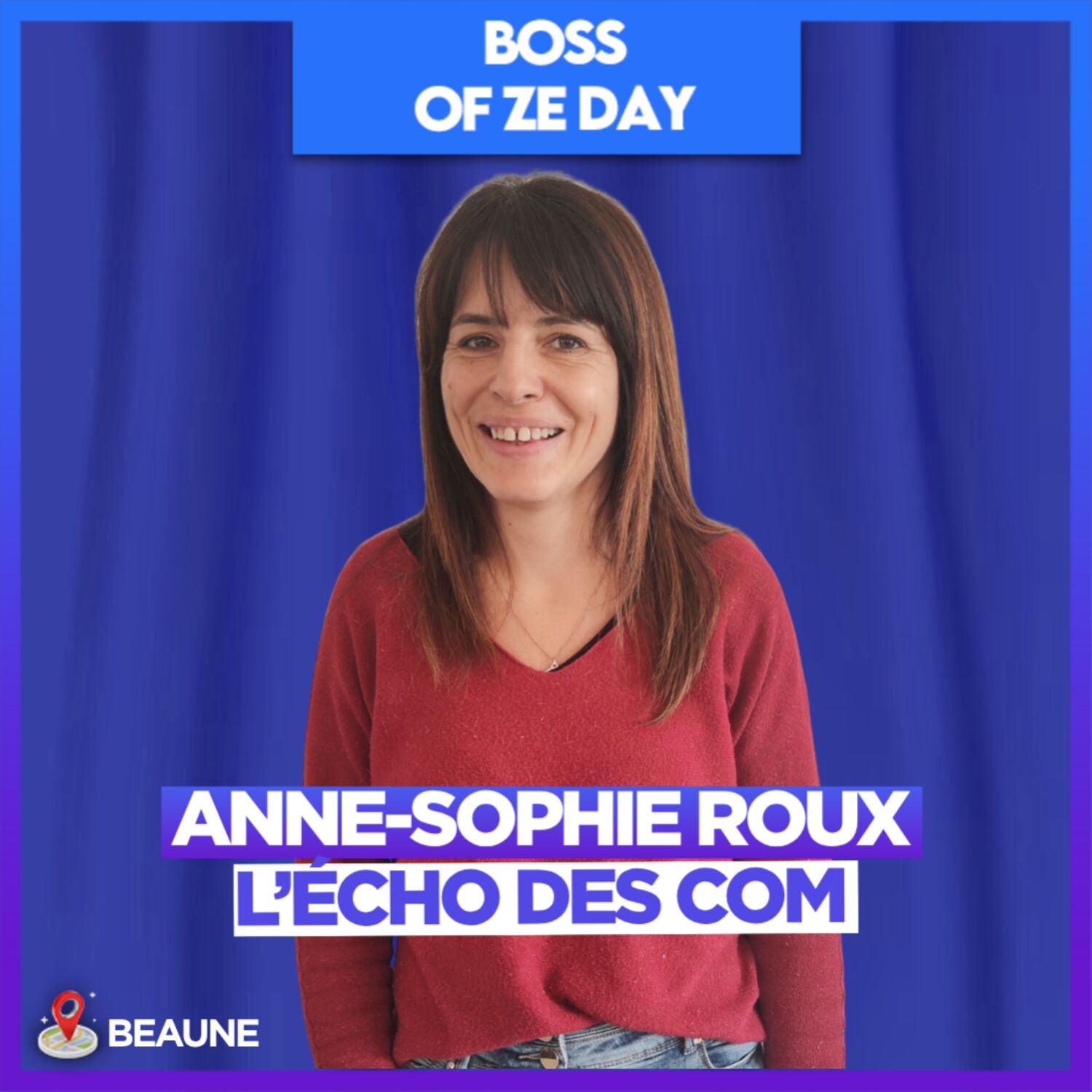Anne-Sophie Roux, Echo des Com