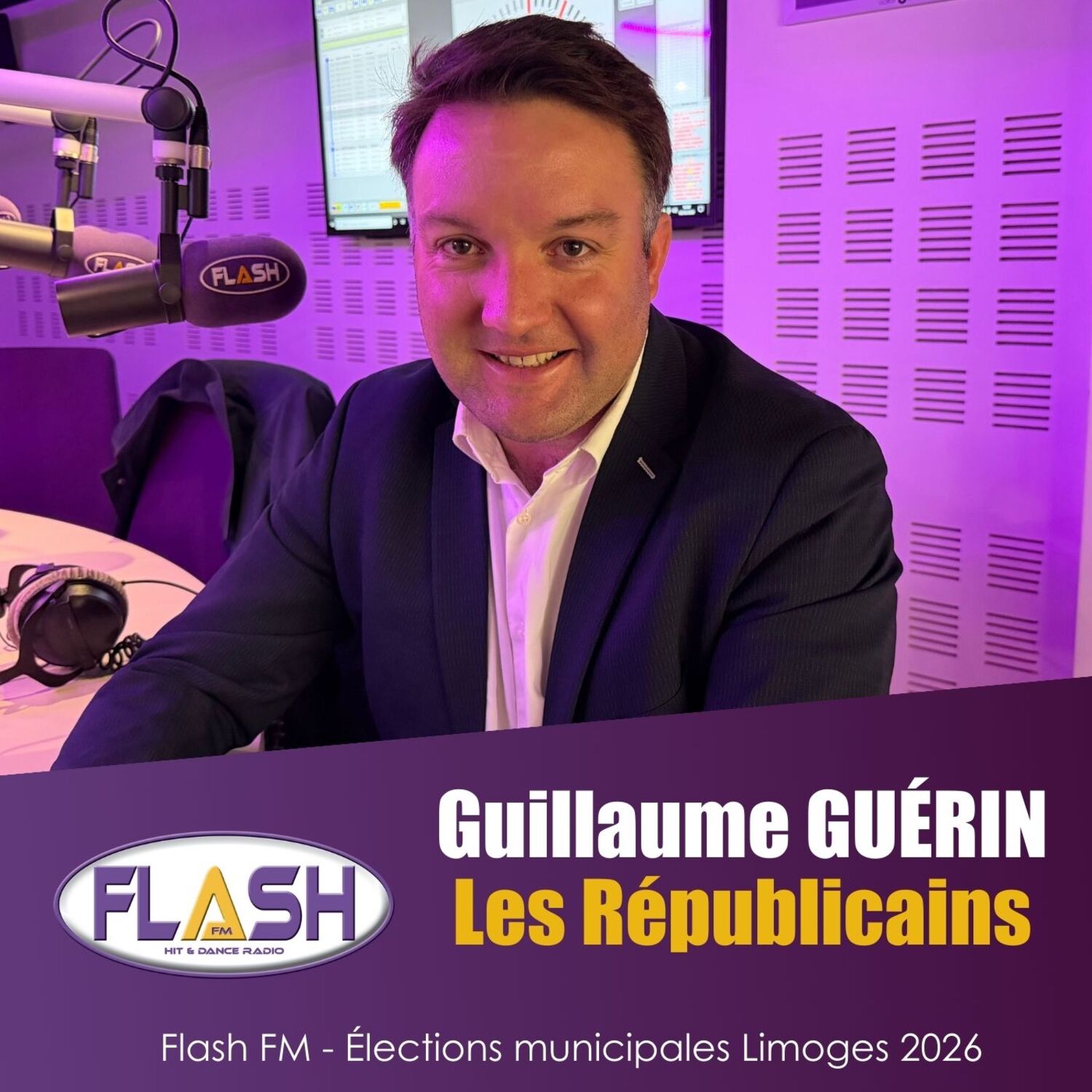 Municipales 2026 à Limoges : Guillaume GUÉRIN présente son projet...