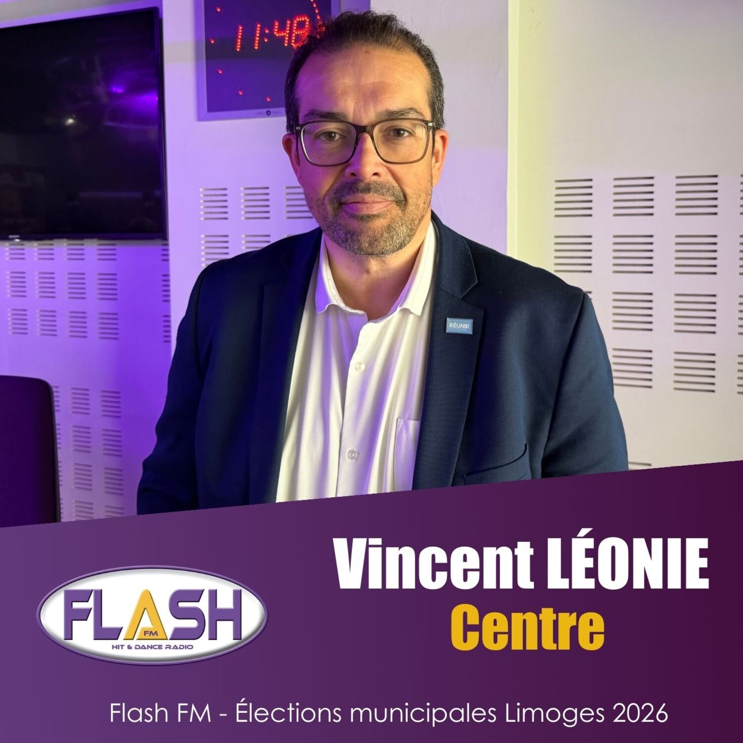 Municipales 2026 à Limoges : Vincent LÉONIE présente son projet...