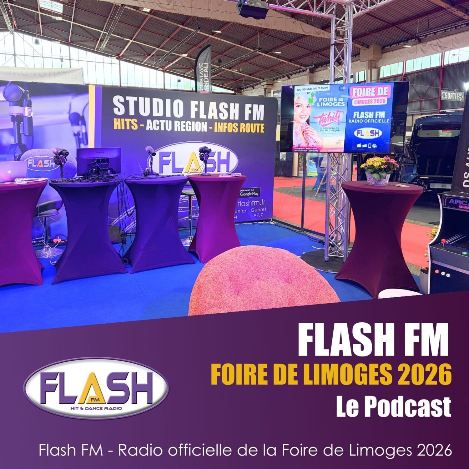 Flash FM interviews : La Foire Exposition de Limoges podcast artwork