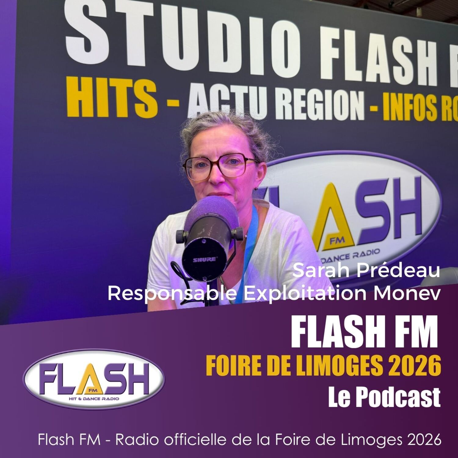 Sarah Prédeau (Responsable Exploitation Monev) - Foire de Limoges 2026 episode artwork