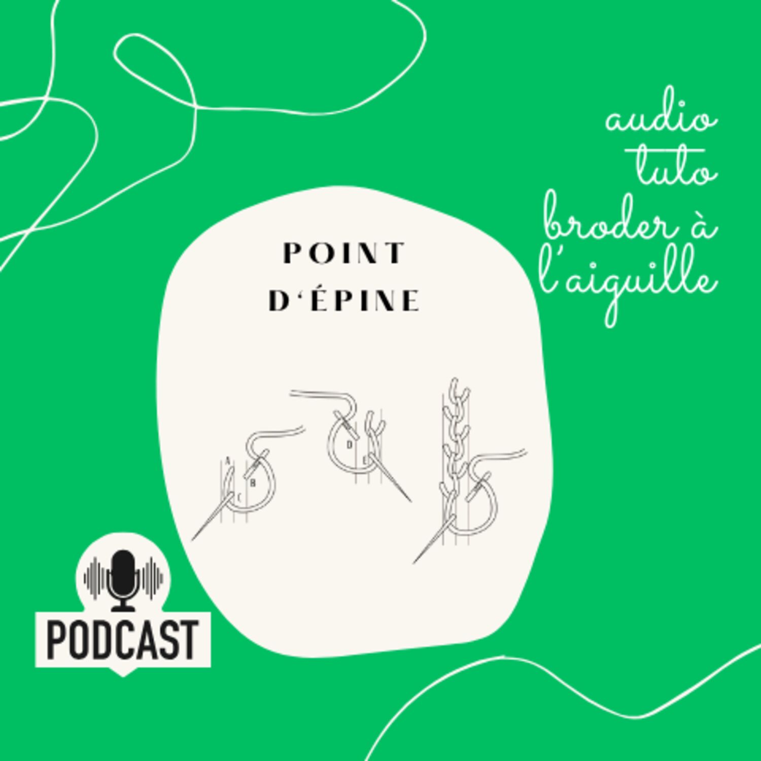 E21 point d’épine Audio Tuto Point à l’aiguille