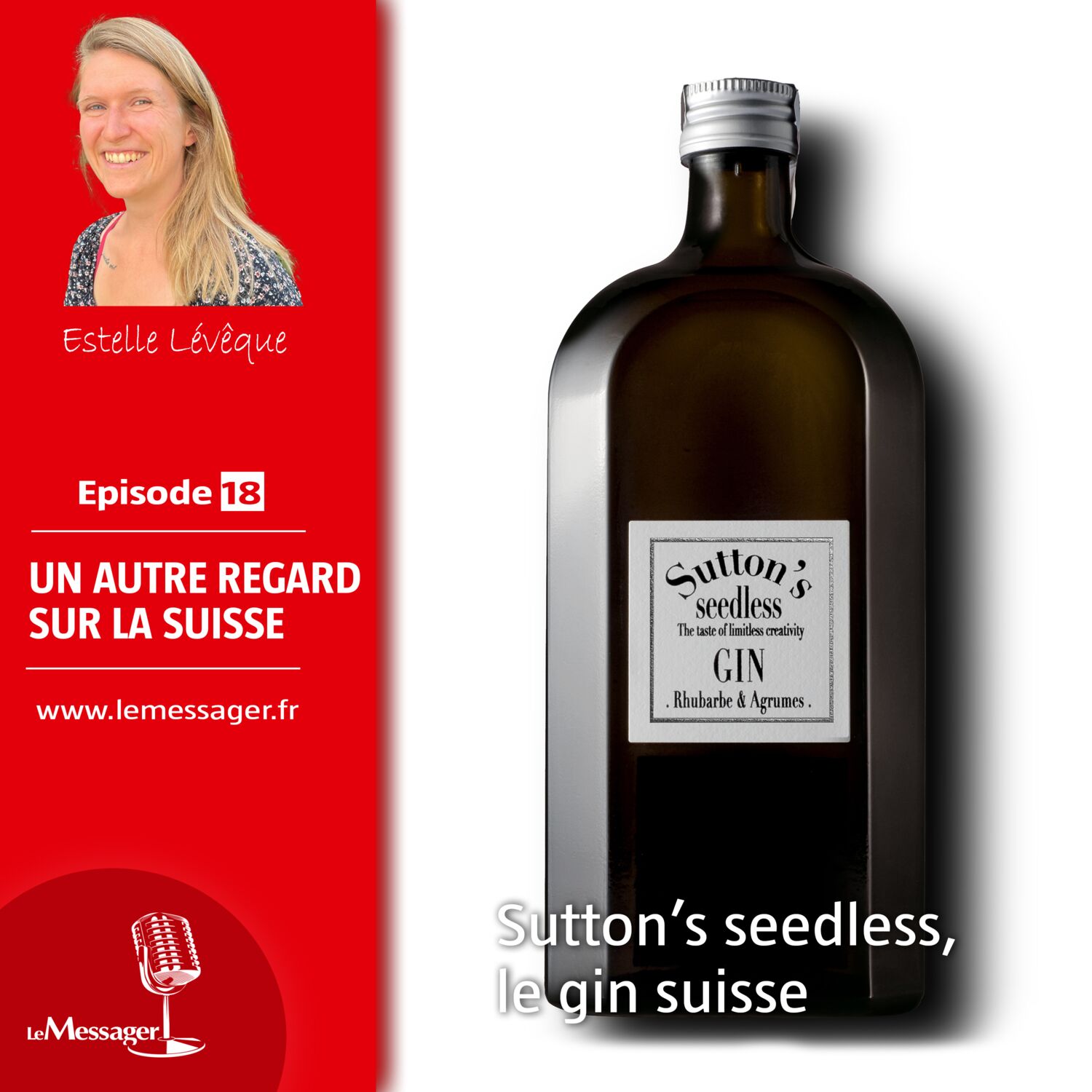 Sutton's seedless, le gin suisse
