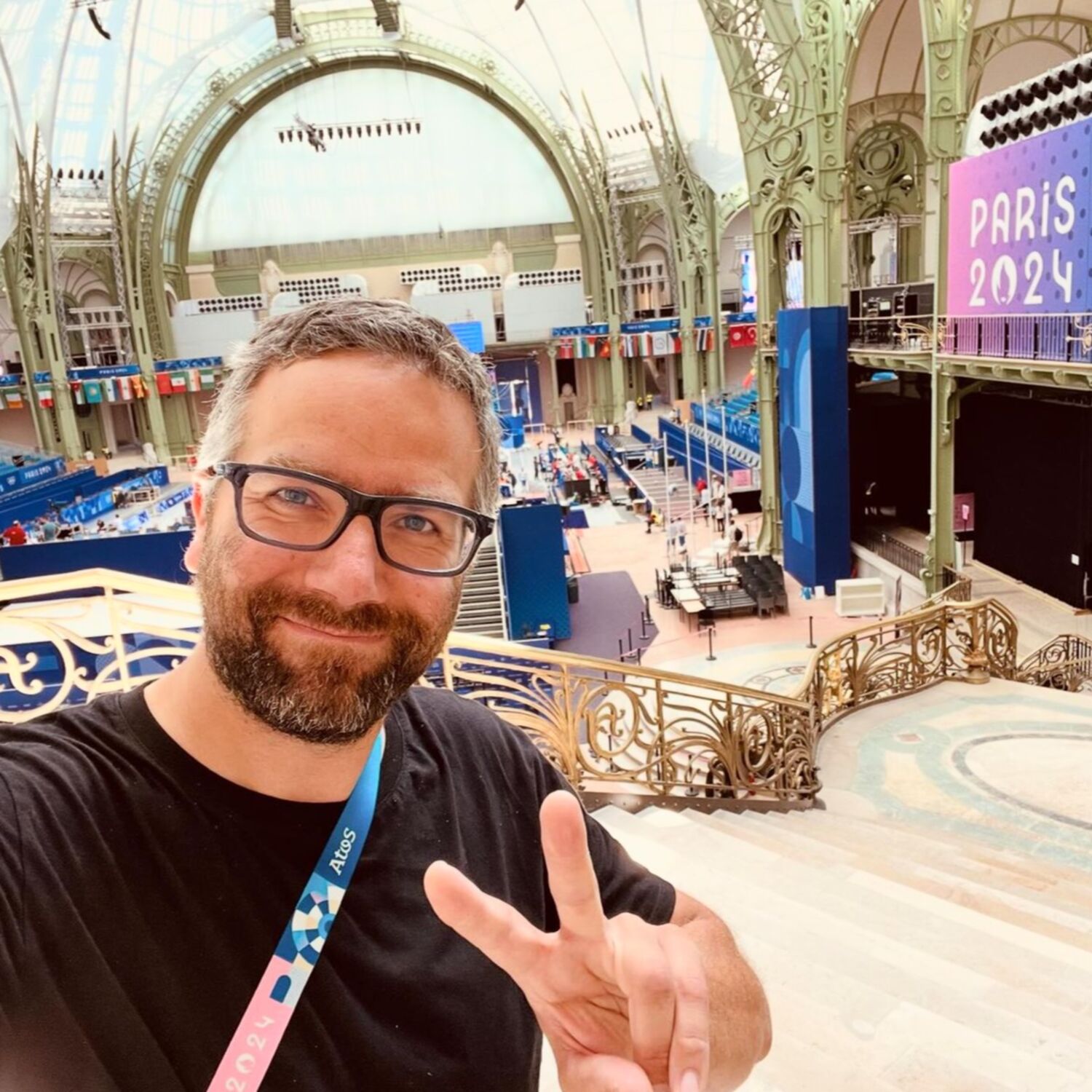 Paris 2024 : Edouard, technicien au Grand Palais