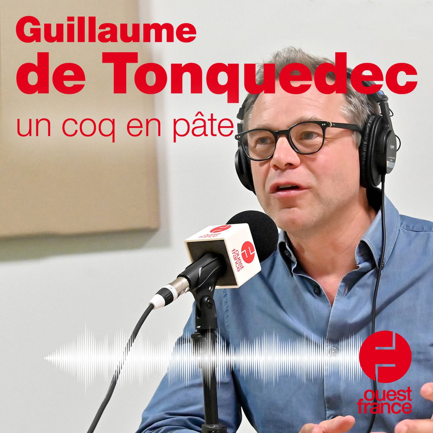 L'acteur Guillaume de Tonquédec comme un coq en pâte