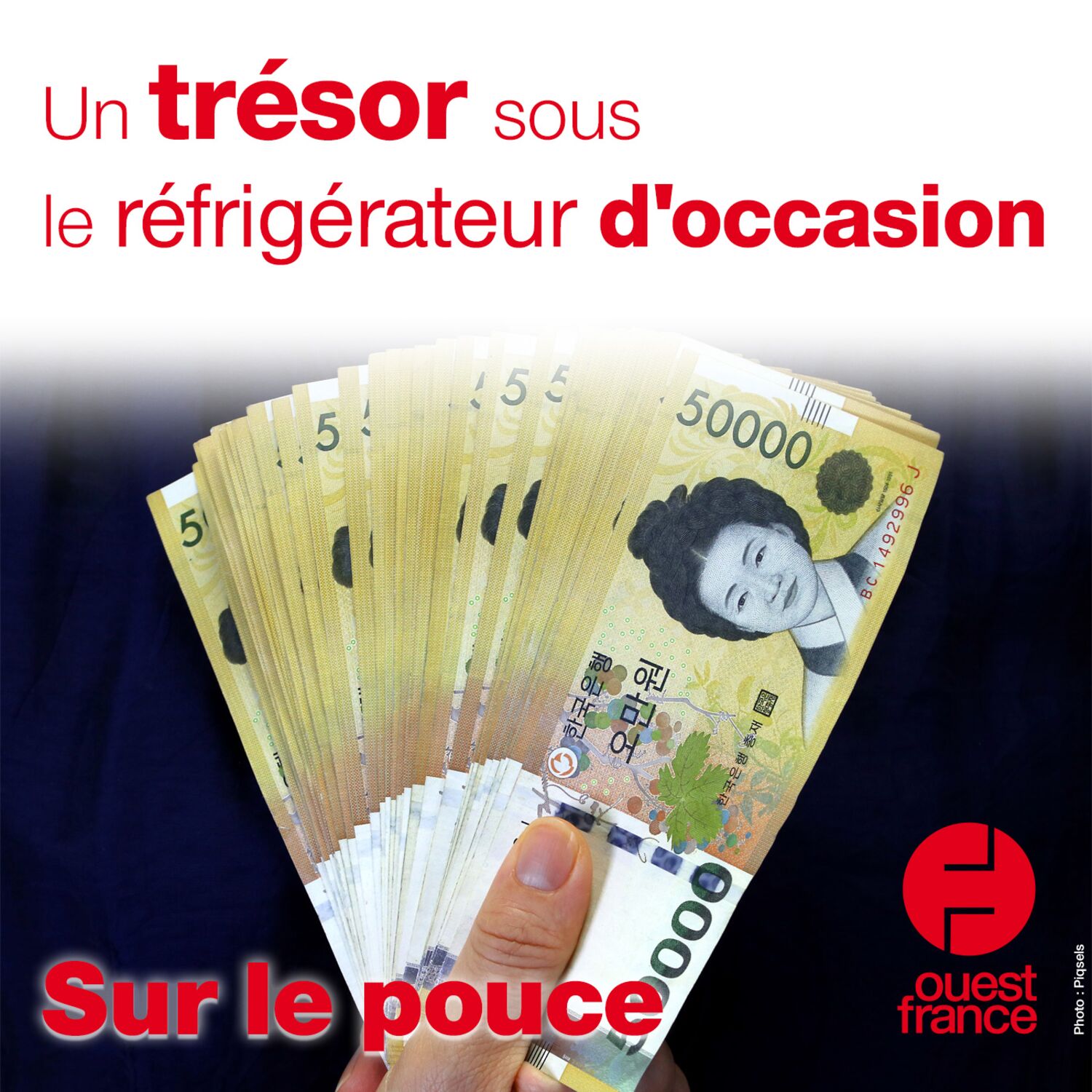 16 août 2021 - Un trésor sous le réfrigérateur d'occasion