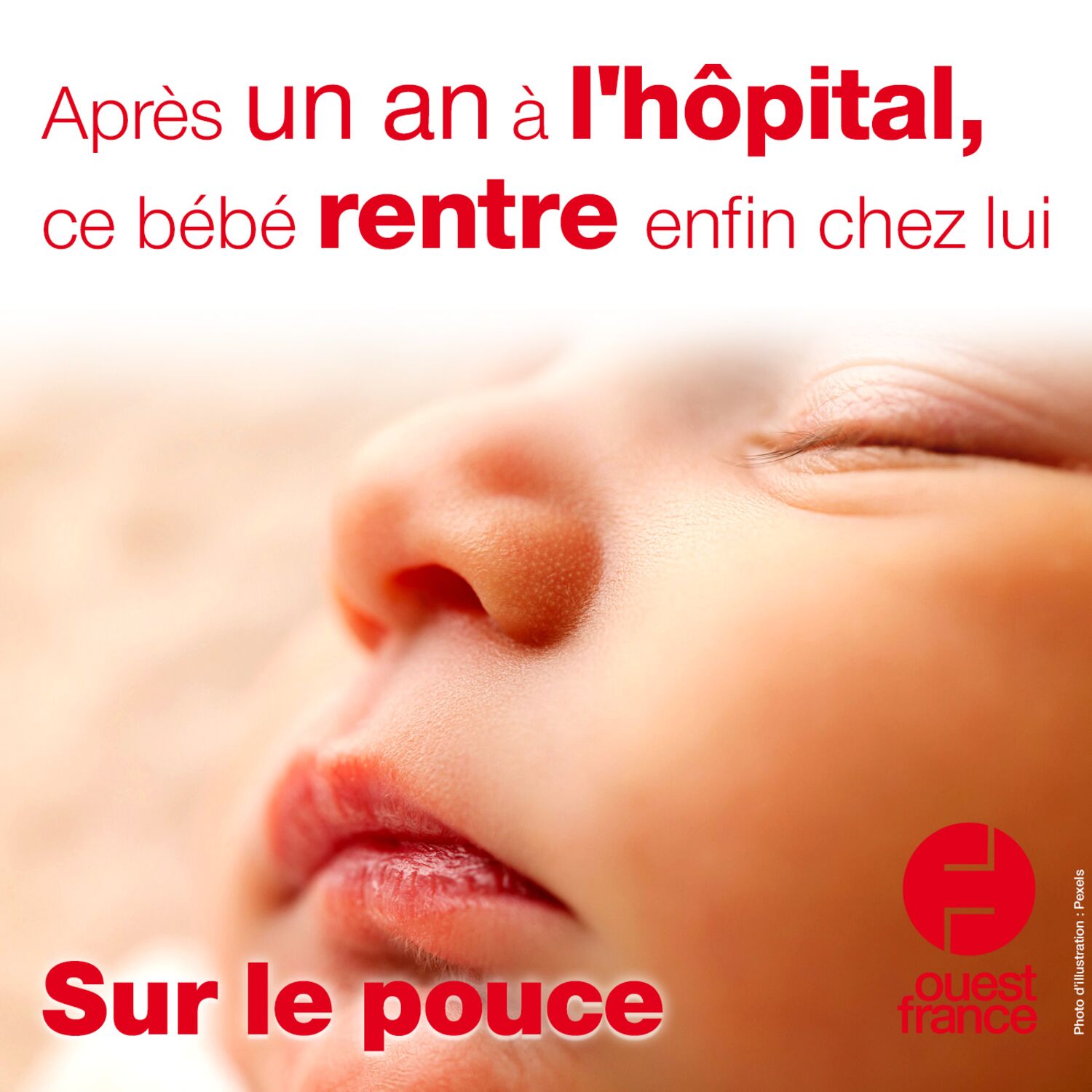 10 août 2021 - Après un an à l'hôpital, ce bébé rentre enfin chez lui