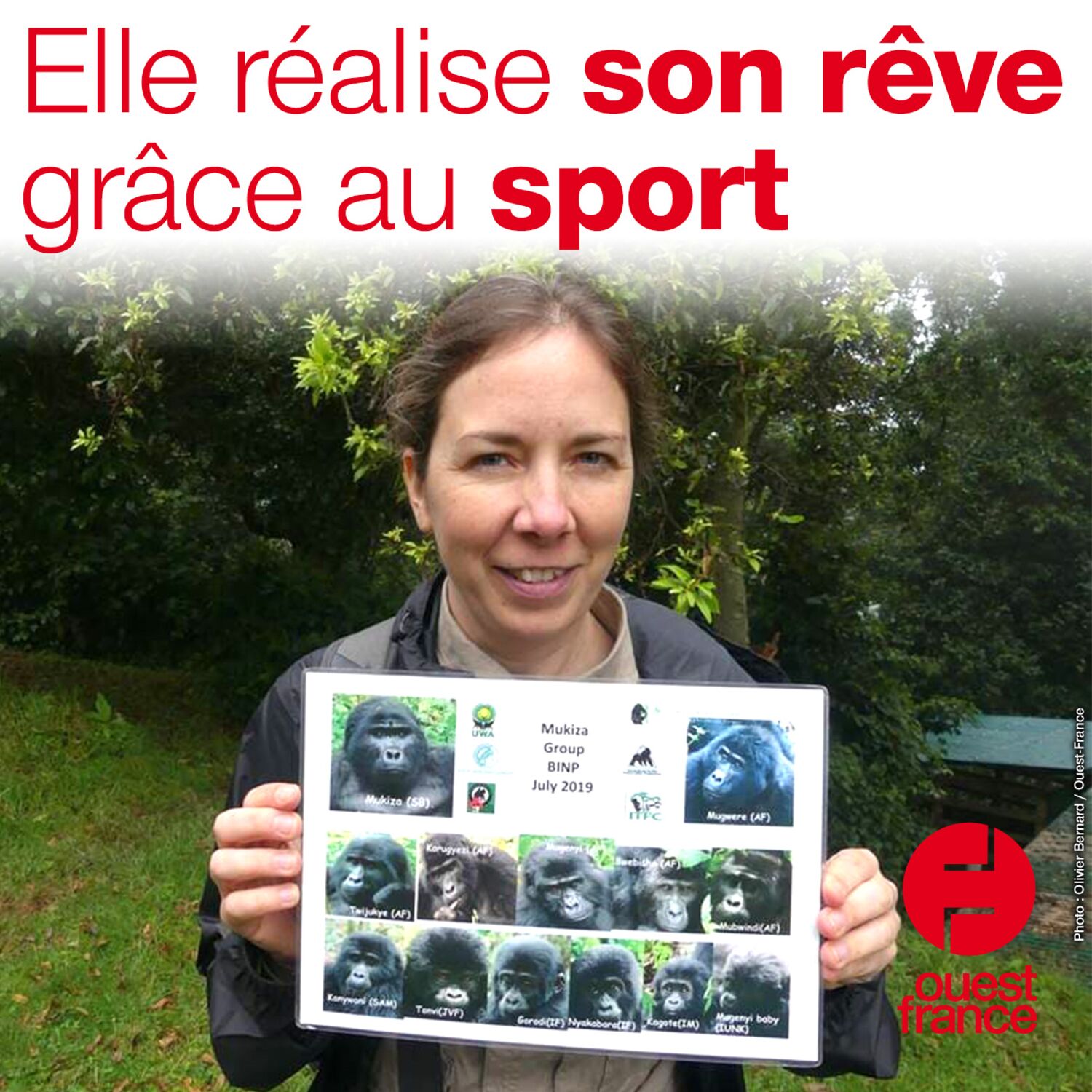 A VOIX HAUTE. Elle réalise son rêve grâce au sport