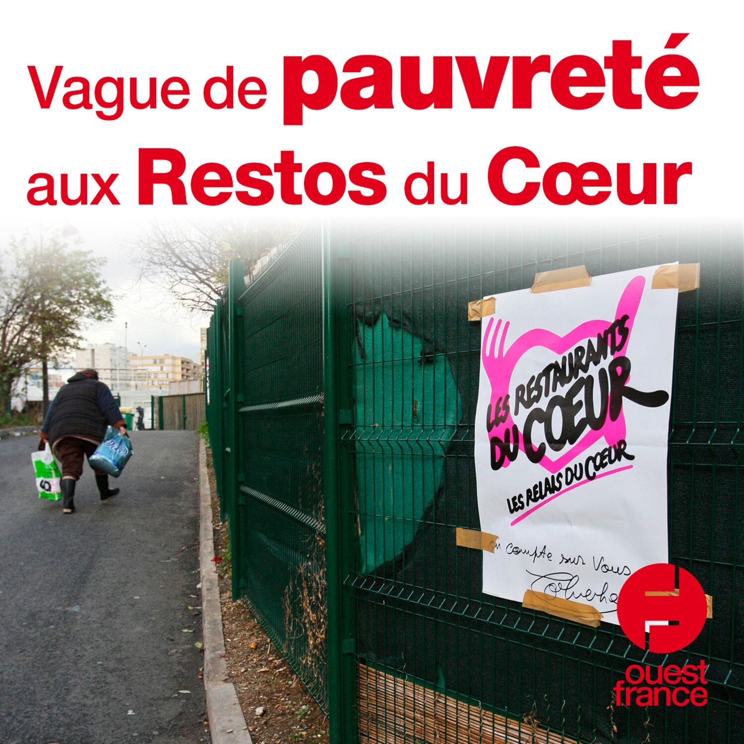 Vague de pauvreté aux Restos du Cœur
