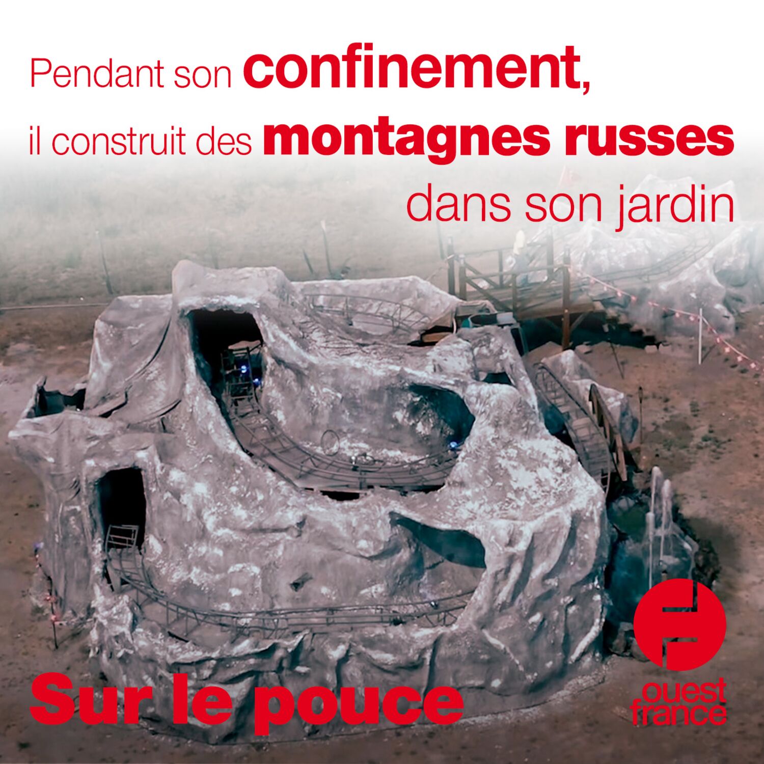 7 décembre 2020 - Pendant son confinement, il construit des...