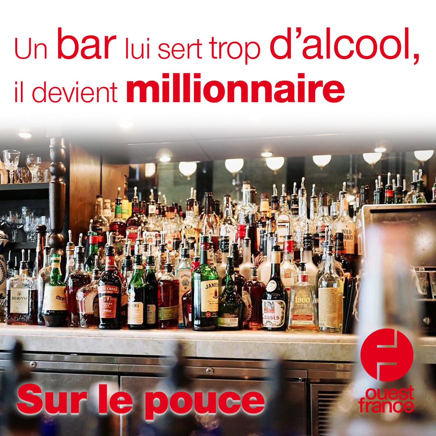18 août 2021 - Un bar lui sert trop d'alcool, il devient millionnaire