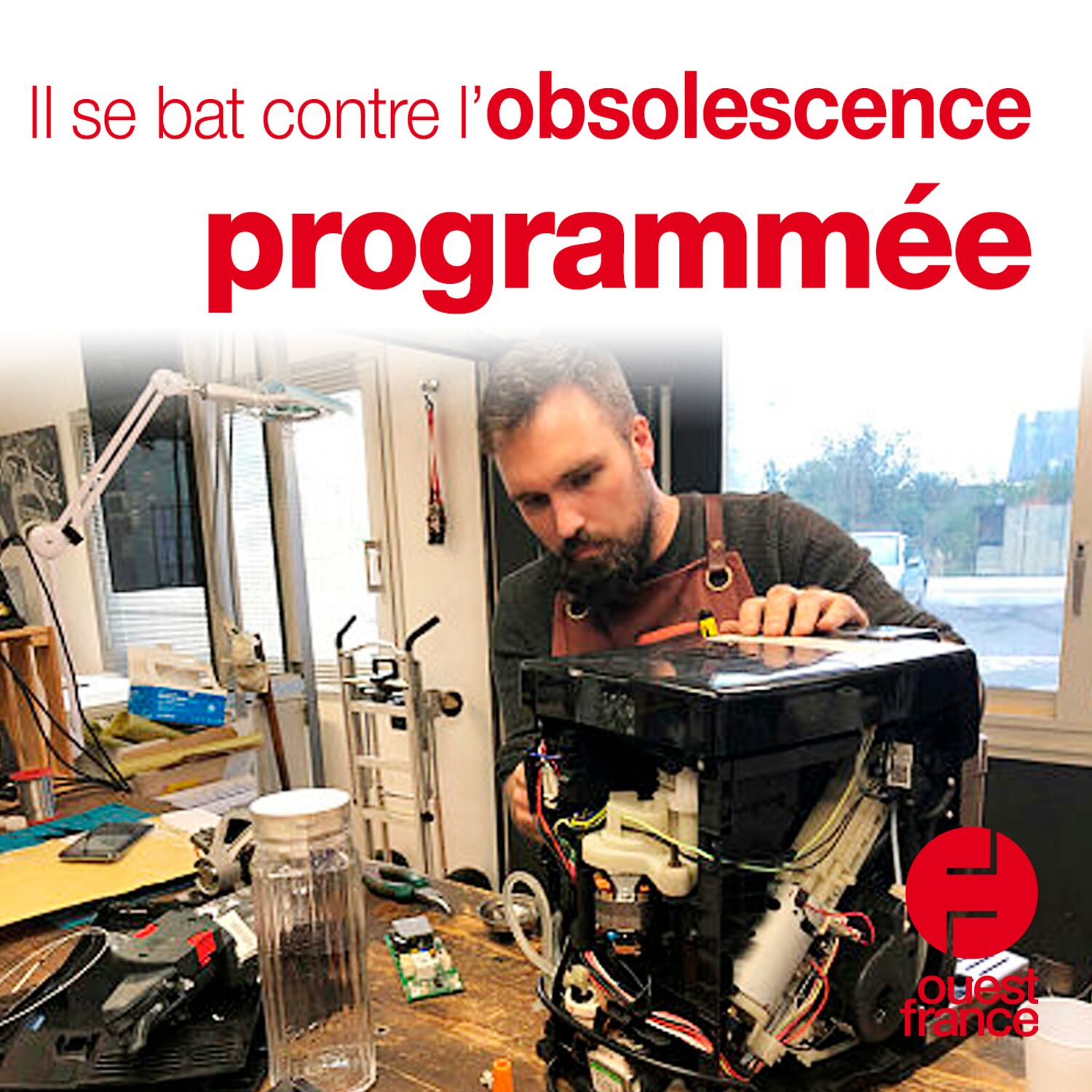 A VOIX HAUTE. Il se bat contre l’obsolescence programmée