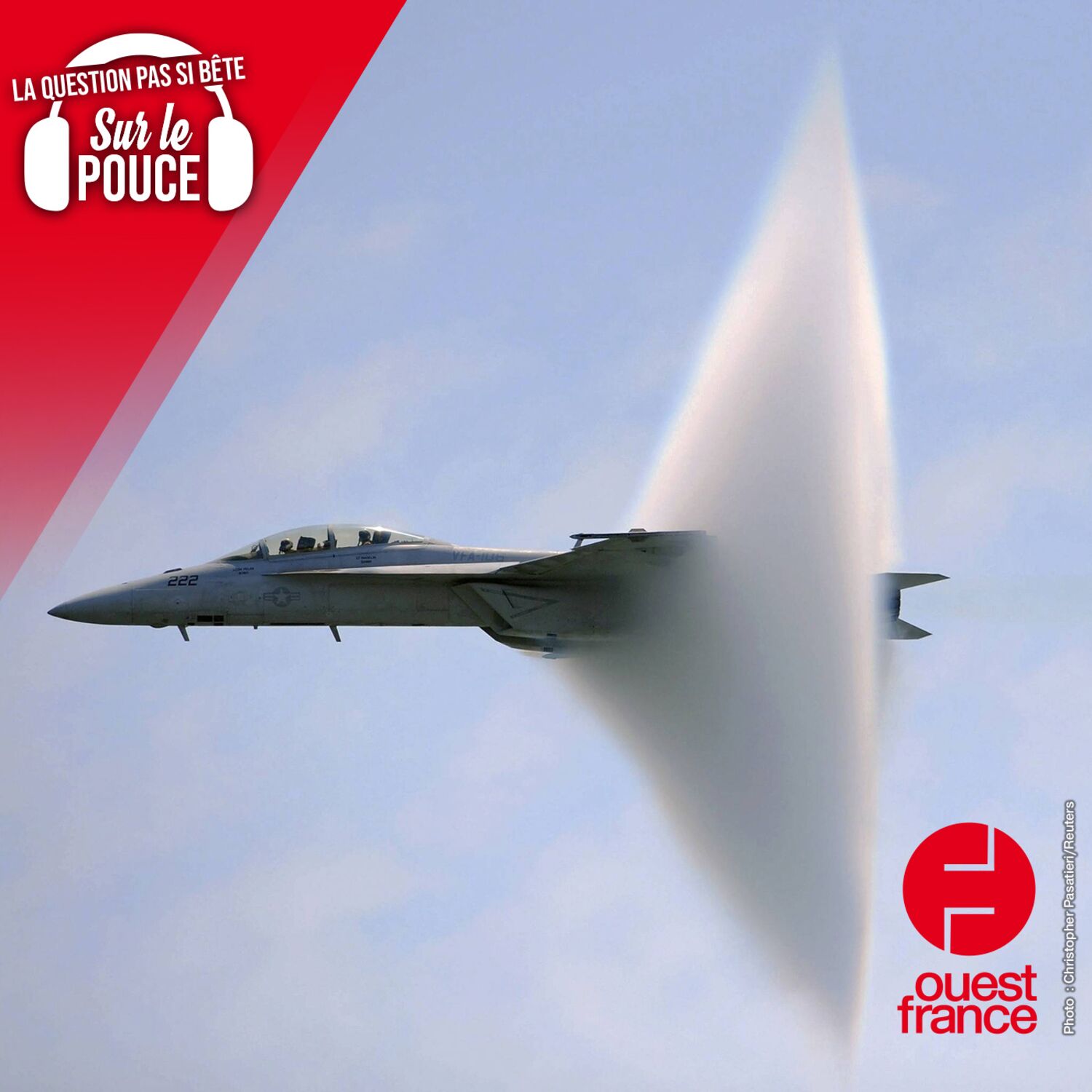 Pourquoi y a t-il un bruit d'explosion quand un avion franchit le mur du son ?