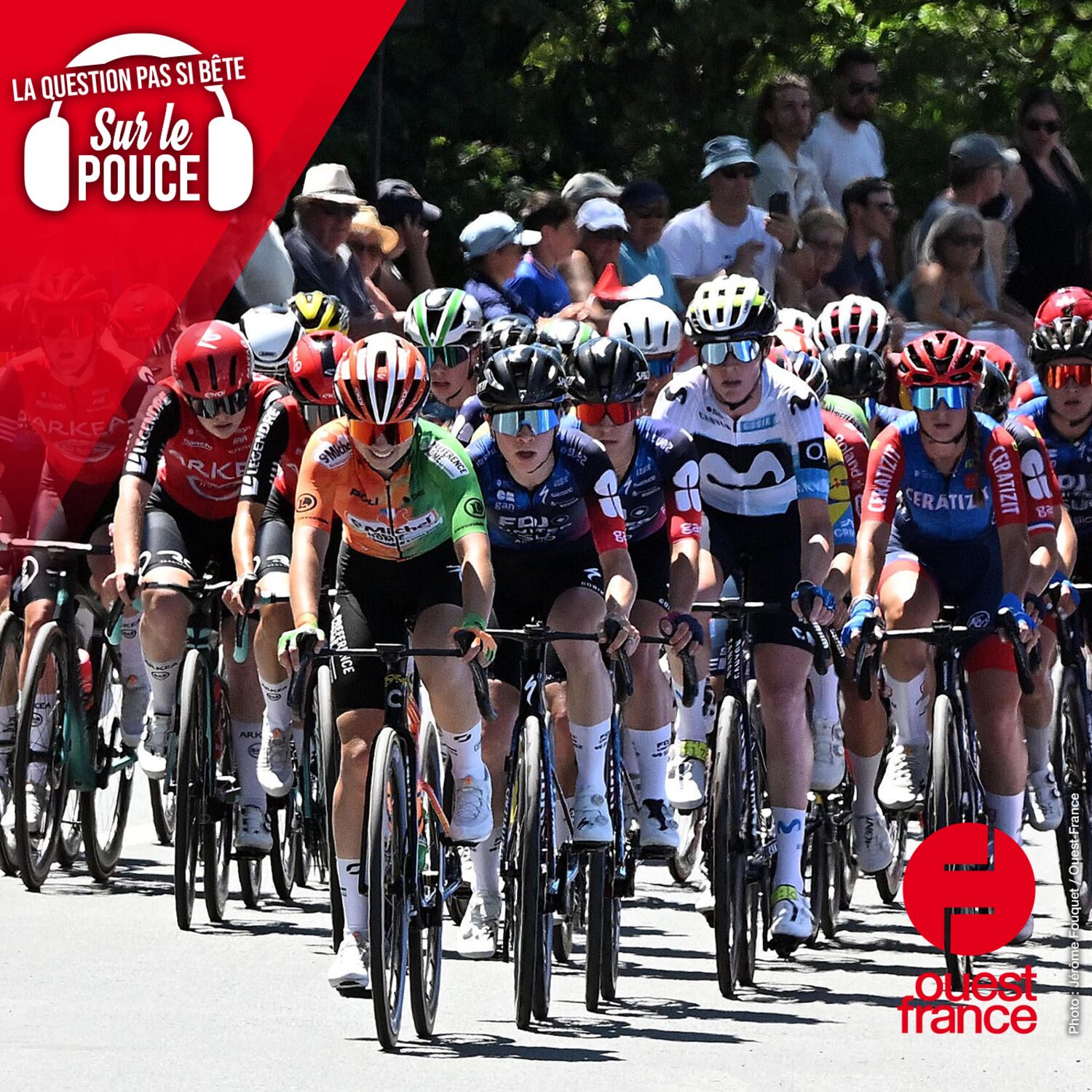 Pourquoi les cyclistes roulent-ils en peloton ?