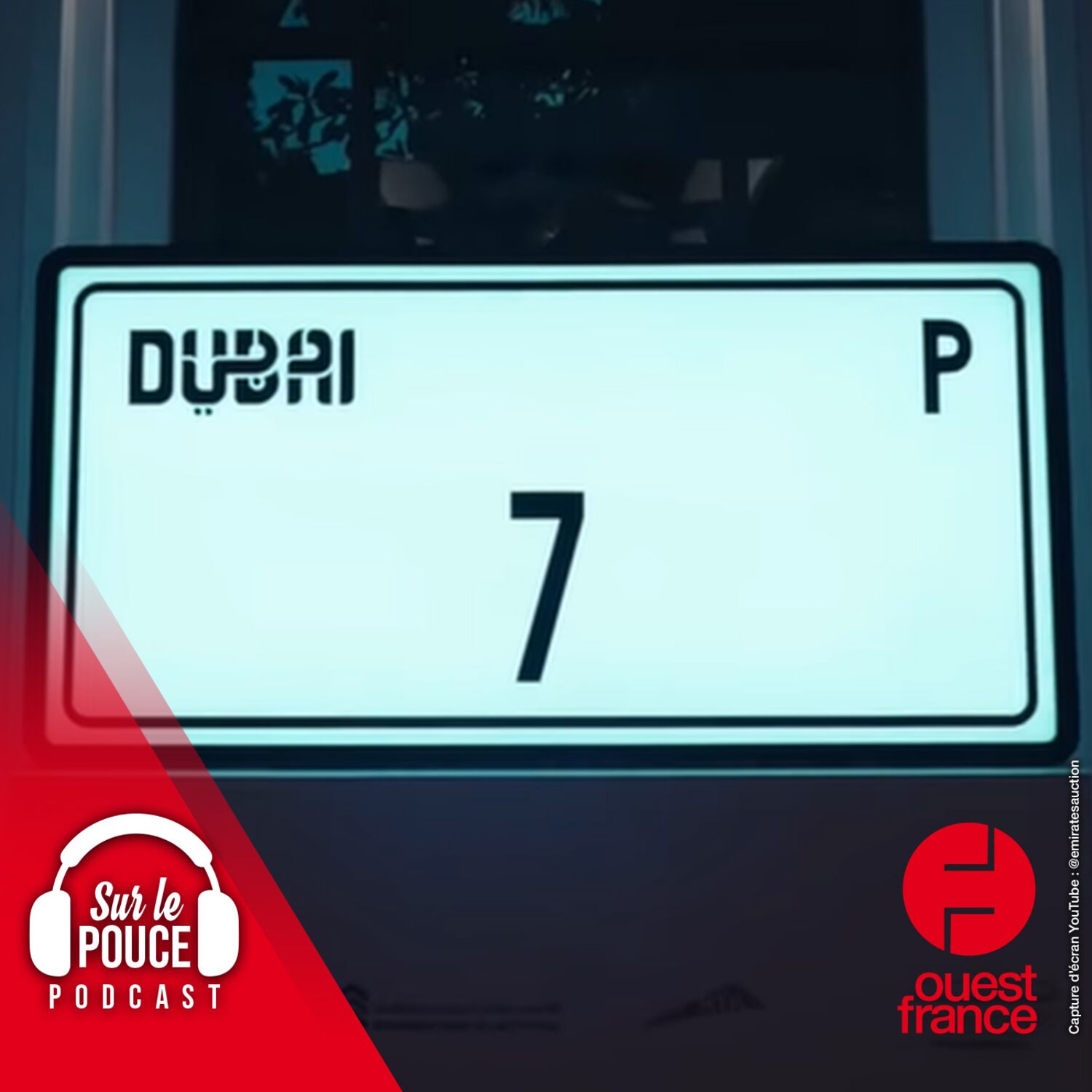 13 avril 2023 - Une plaque d'immatriculation à 13,7 millions d'euros