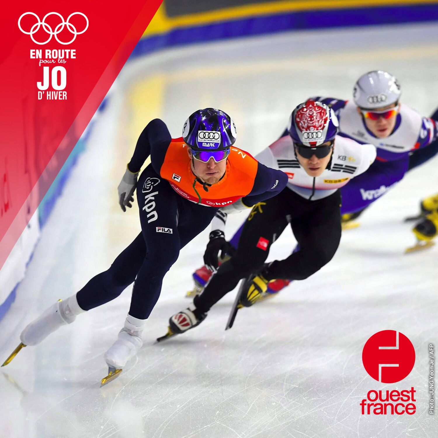 Le short-track, le sport où tout peut basculer en une seconde