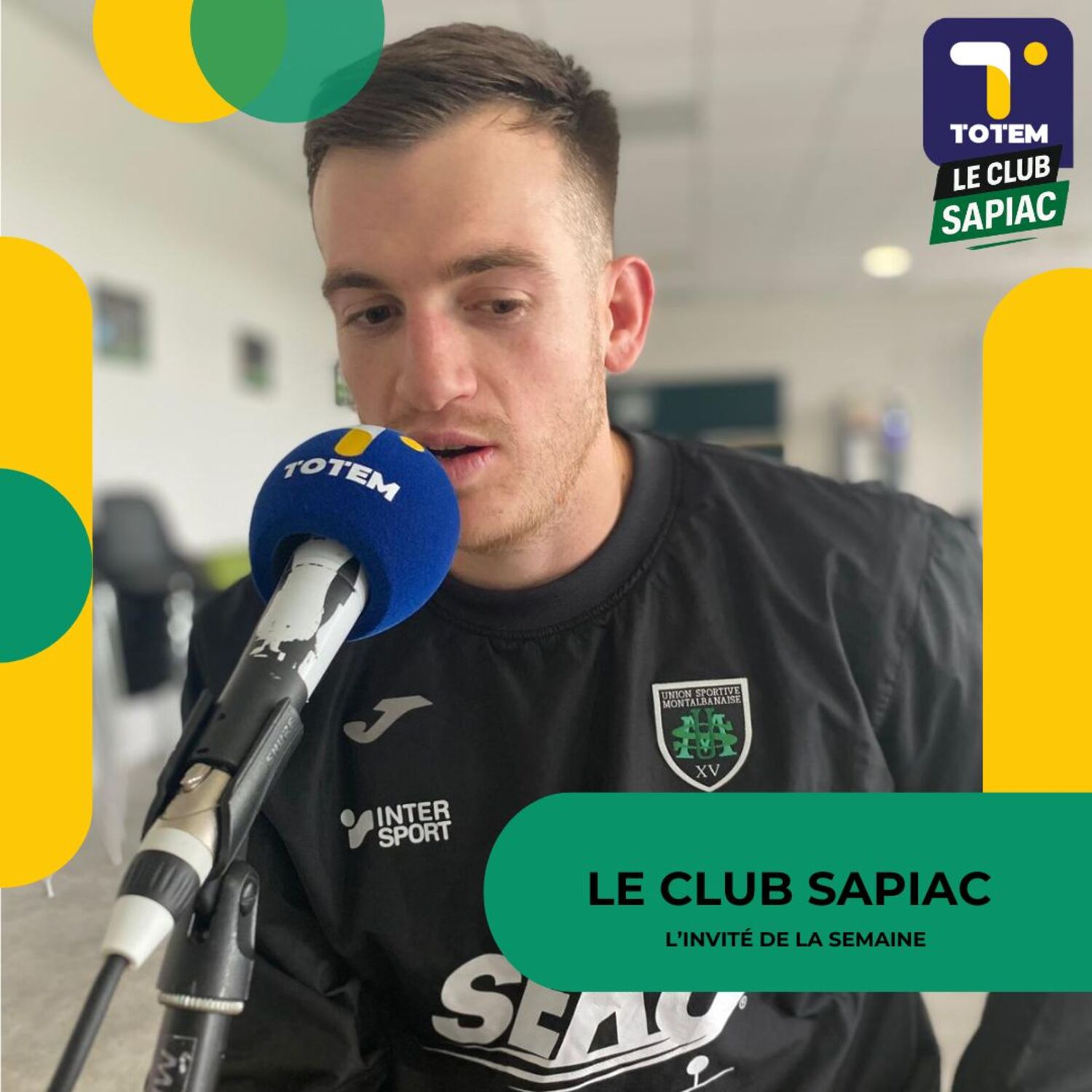 Baptiste Mouchous est l'invité du Club Sapiac avant le déplacement...