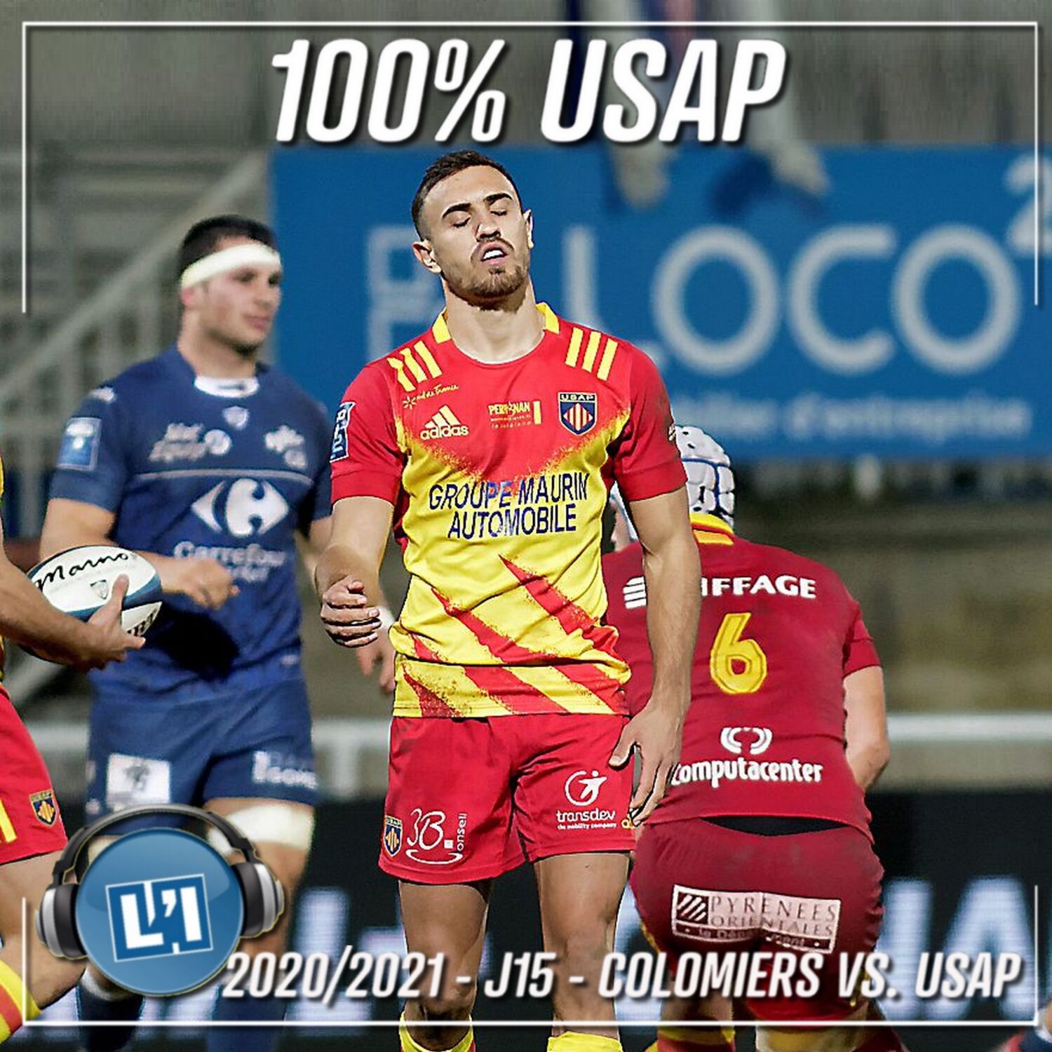 L'USAP TERMINE L'ANNEE SUR UNE DEFAITE - 2020/2021 - J15 - COLOMIERS VS. USAP