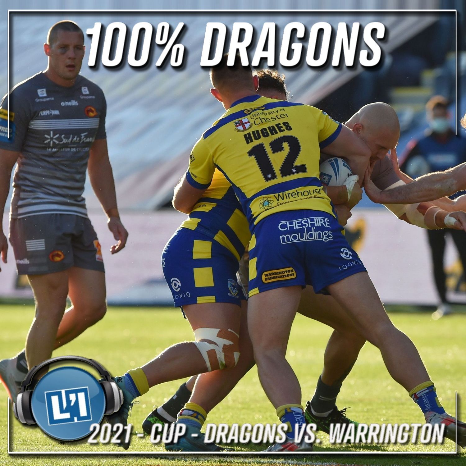 ELIMINES EN QUARTS DE FINALE  - 2021 - CUP - DRAGONS VS. WARRINGTON