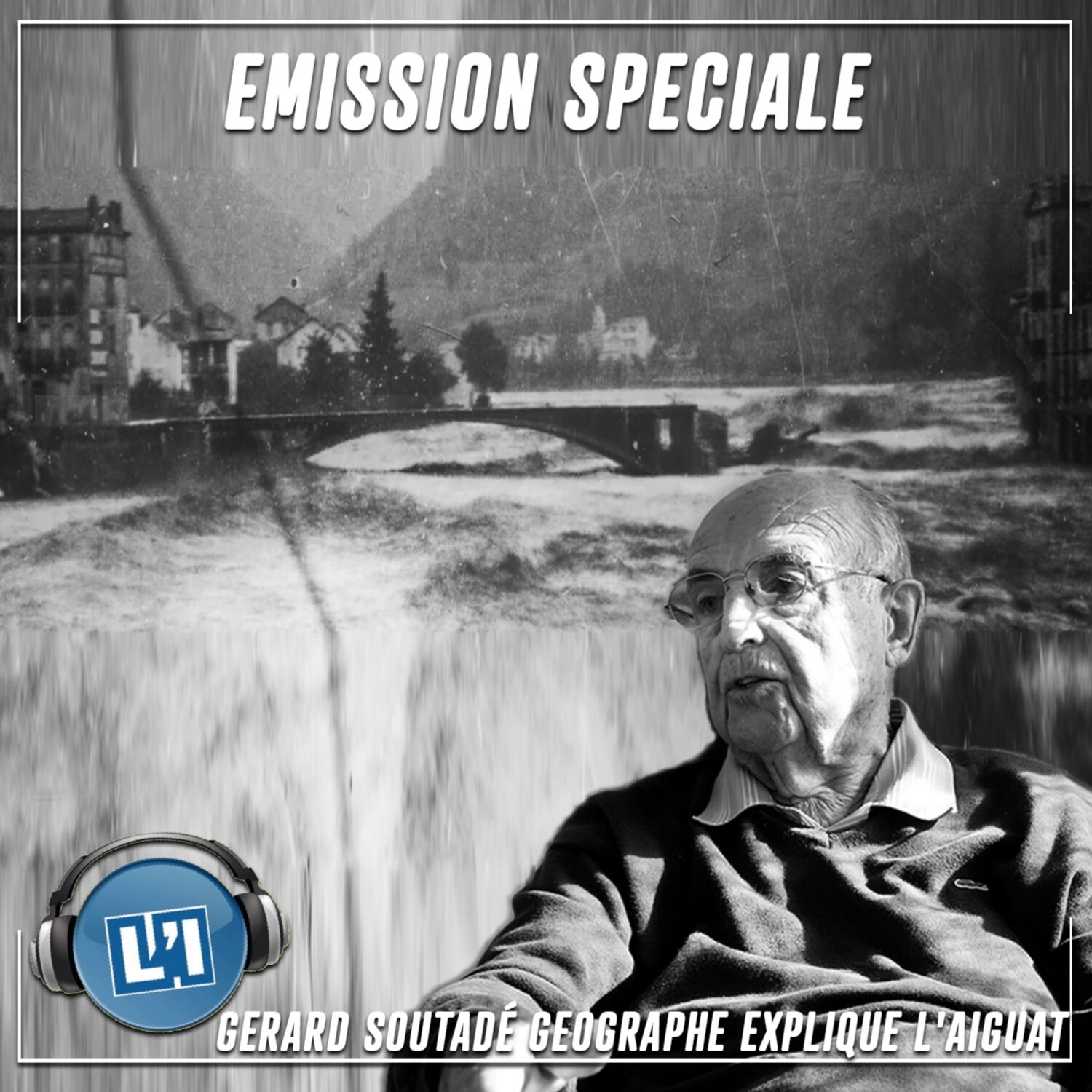 Gérard Soutadé géographe, explique l'Aiguat del 40 - 80 ans de L'Aiguat del 40