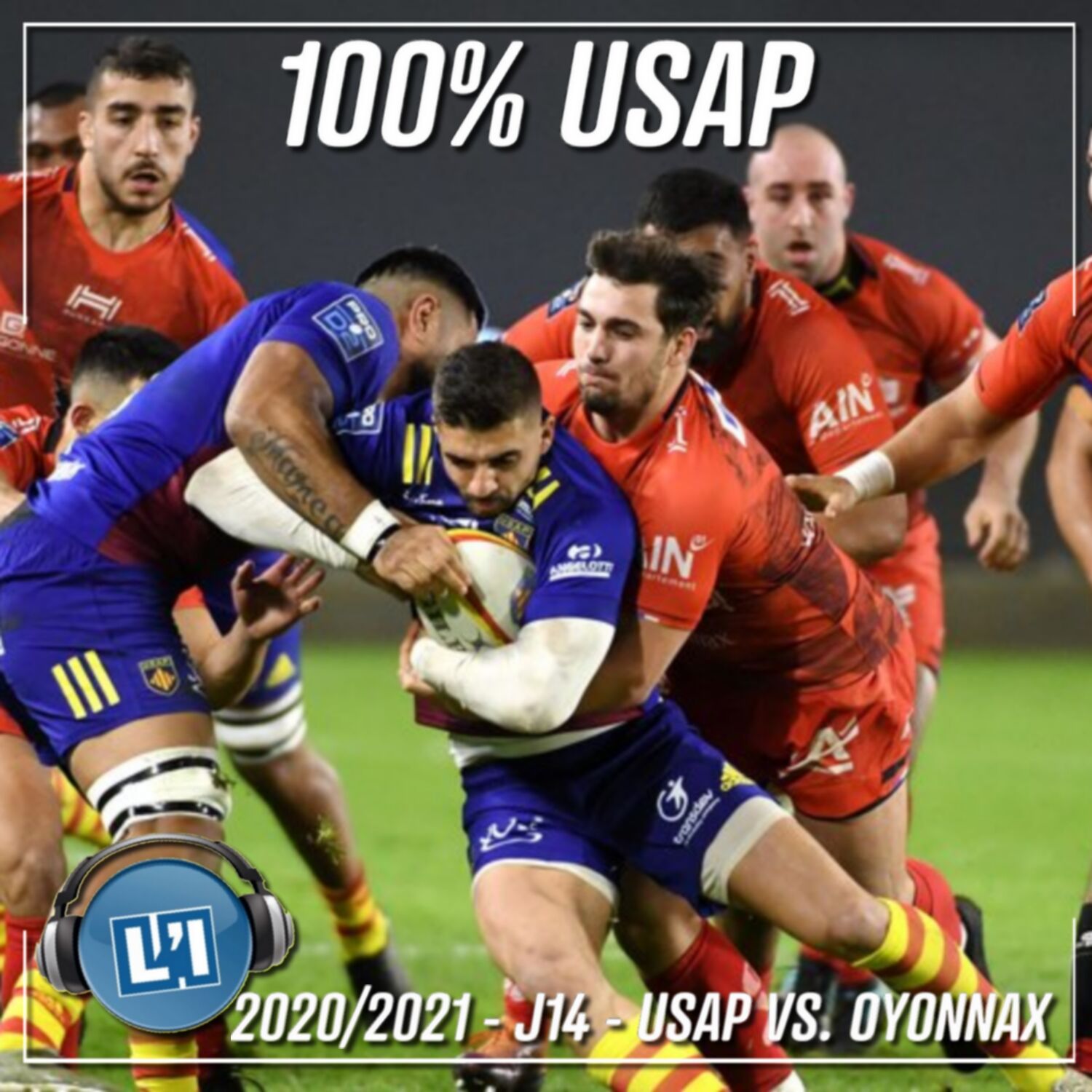 L'USAP EN PATRON - 2020/2021 - J14 - USAP VS. OYONNAX