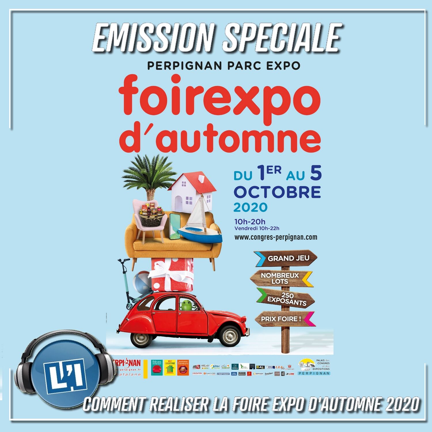 Comment organiser la Foire Expo d'Automne 2020 ? Interview de Patrick Casgha