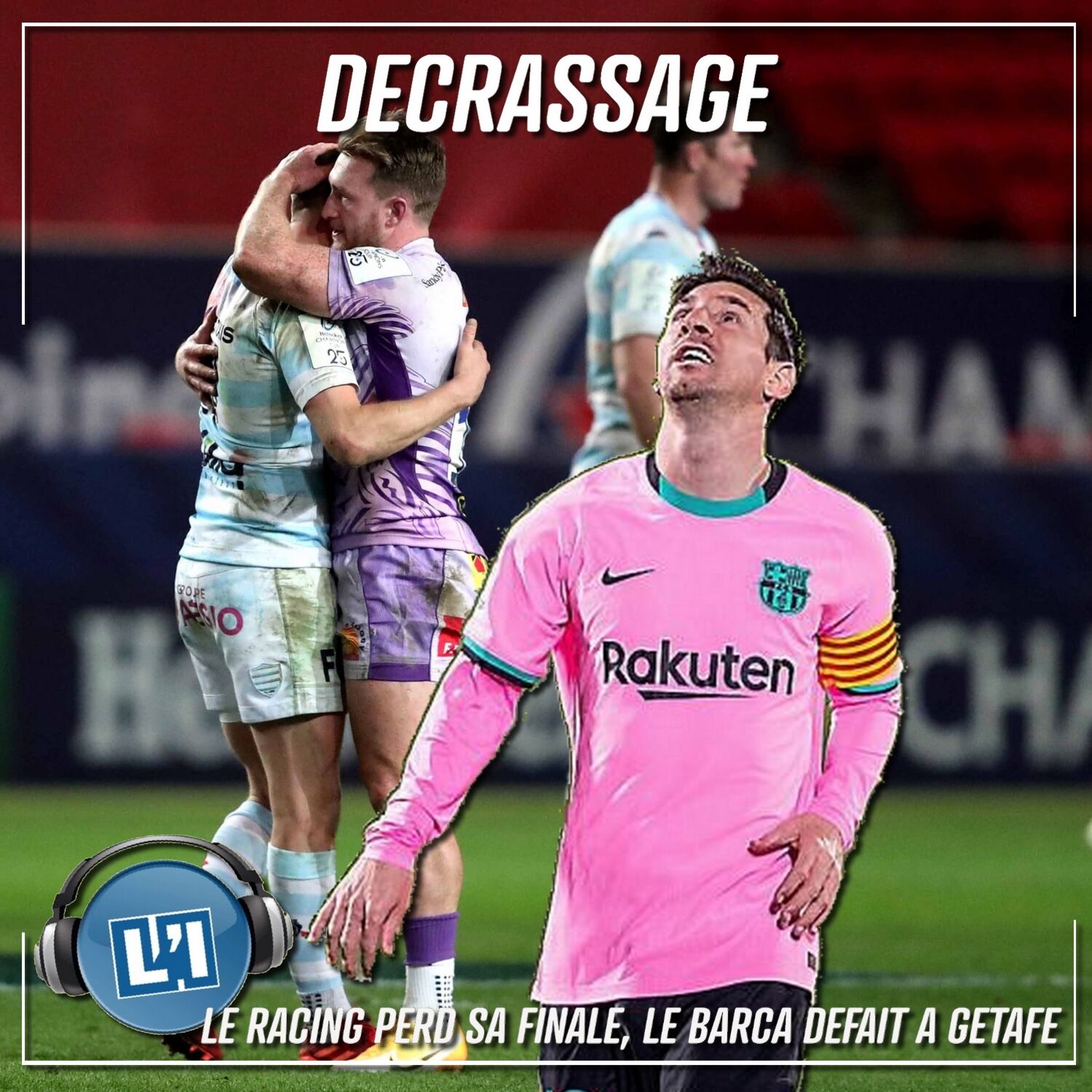Le Racing perd sa finale, le Barça battu par Getafe