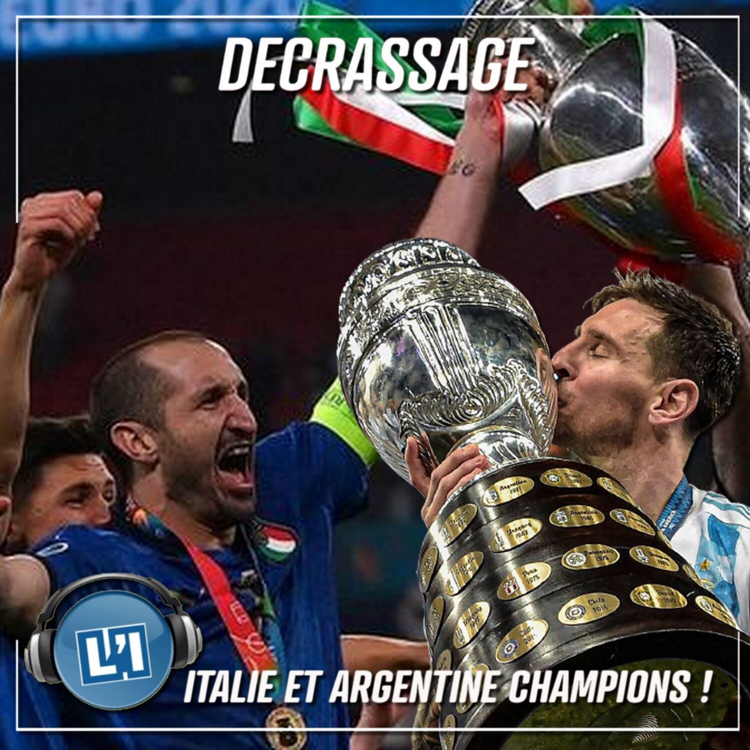 L'ITALIE ET L'ARGENTINE CHAMPIONS