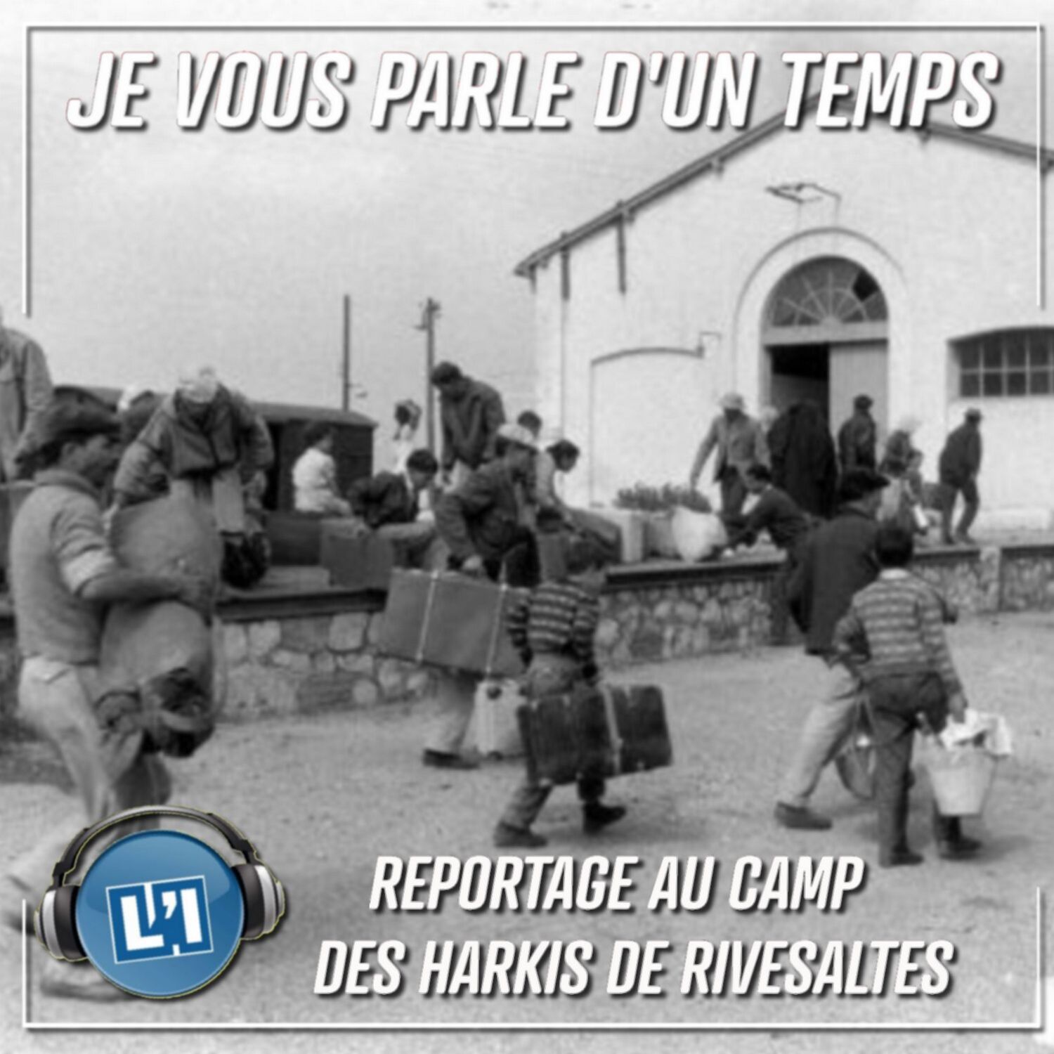 Reportage de L'Indépendant 1963 au camp des harkis de Rivesaltes