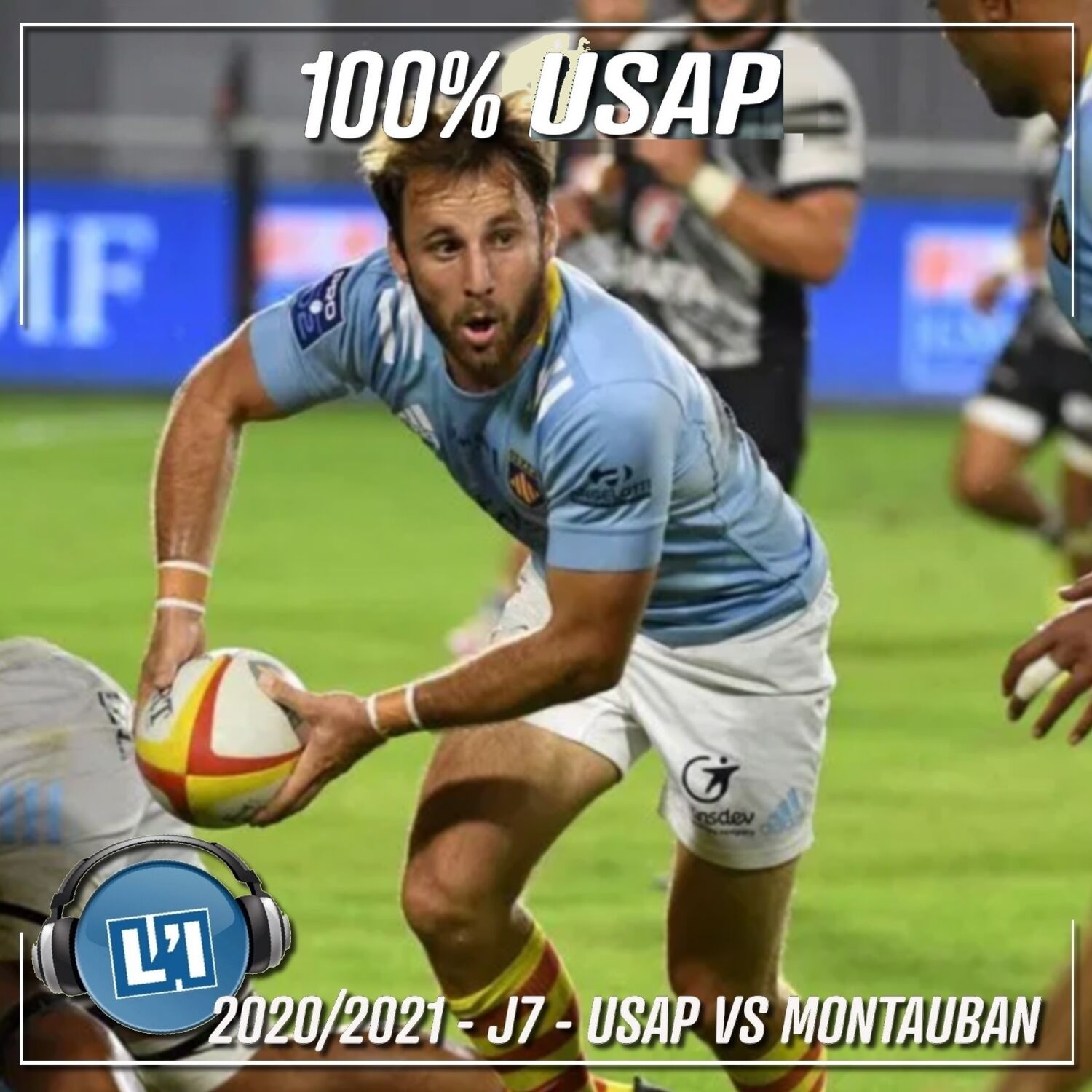 L'USAP reste leader - 2020/2021 - J7 - USAP VS. MONTAUBAN