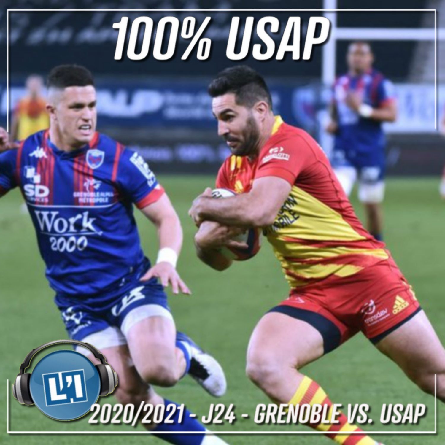 L'USAP MET LA PRESSION SUR LE LEADER - 2020/2021 - J24 - GRENOBLE VS. USAP