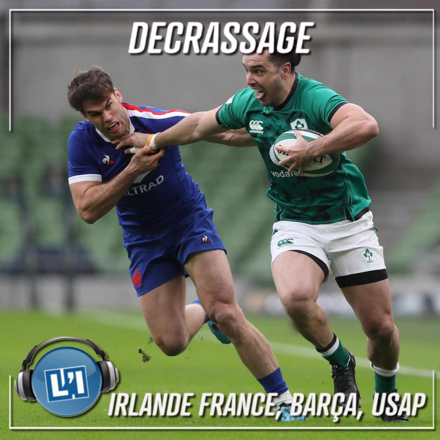IRLANDE FRANCE, BARCA, USAP